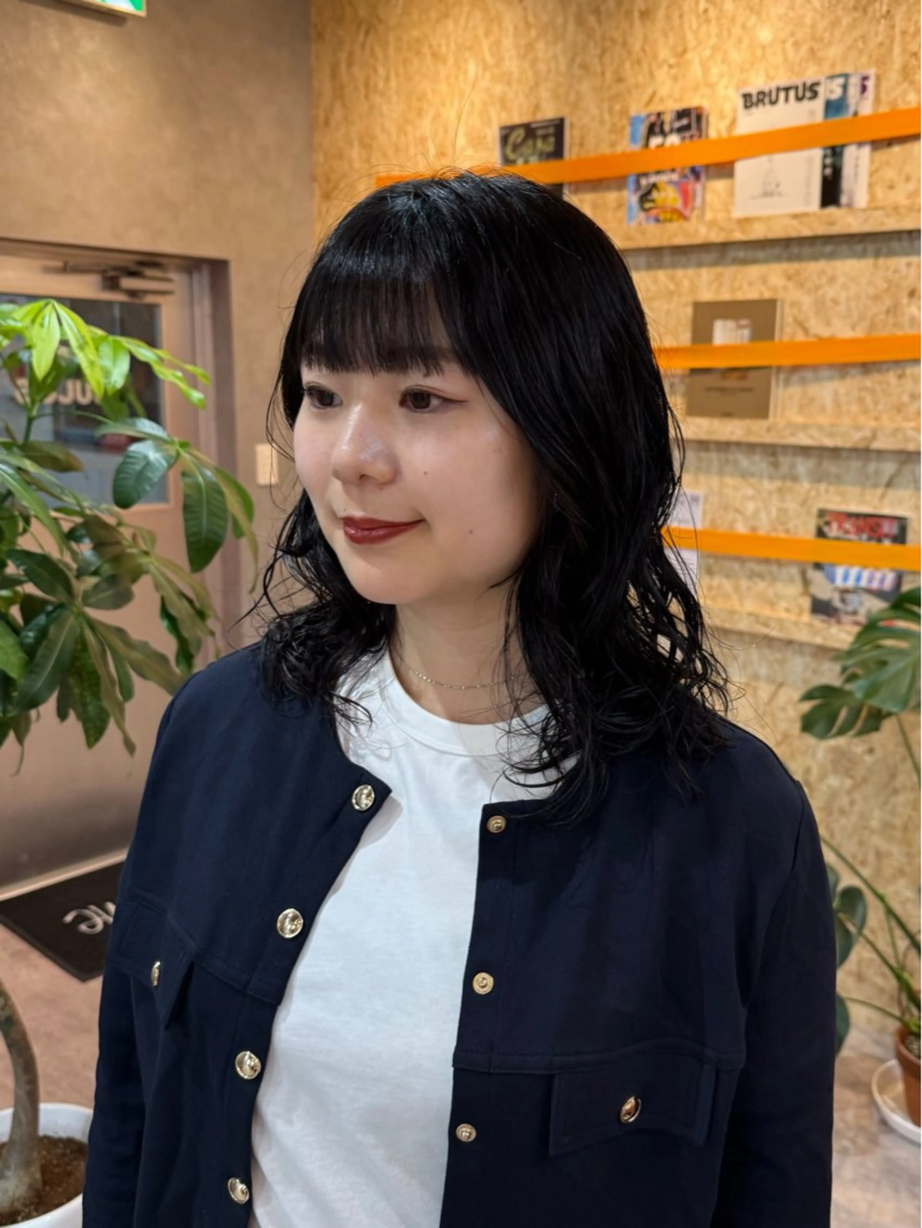 ミディアム パーマ カット パーマ era所属・azumi/ボブ/暖 色/オリーブ/縮毛のヘアスタイル