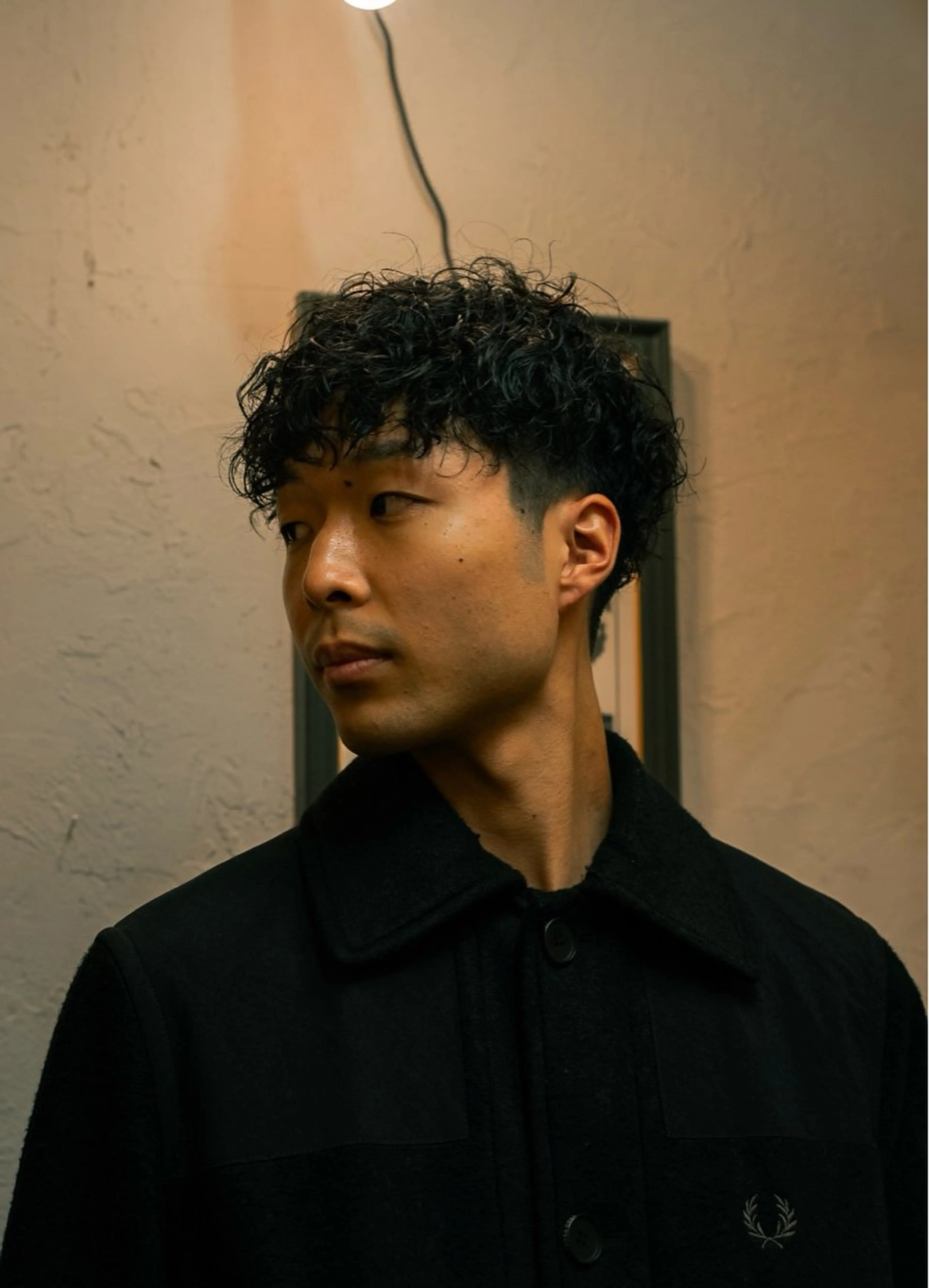 ショート カラー パーマ メンズ カット パーマ 🔗メンズサロン🔗 Kieのヘアスタイル