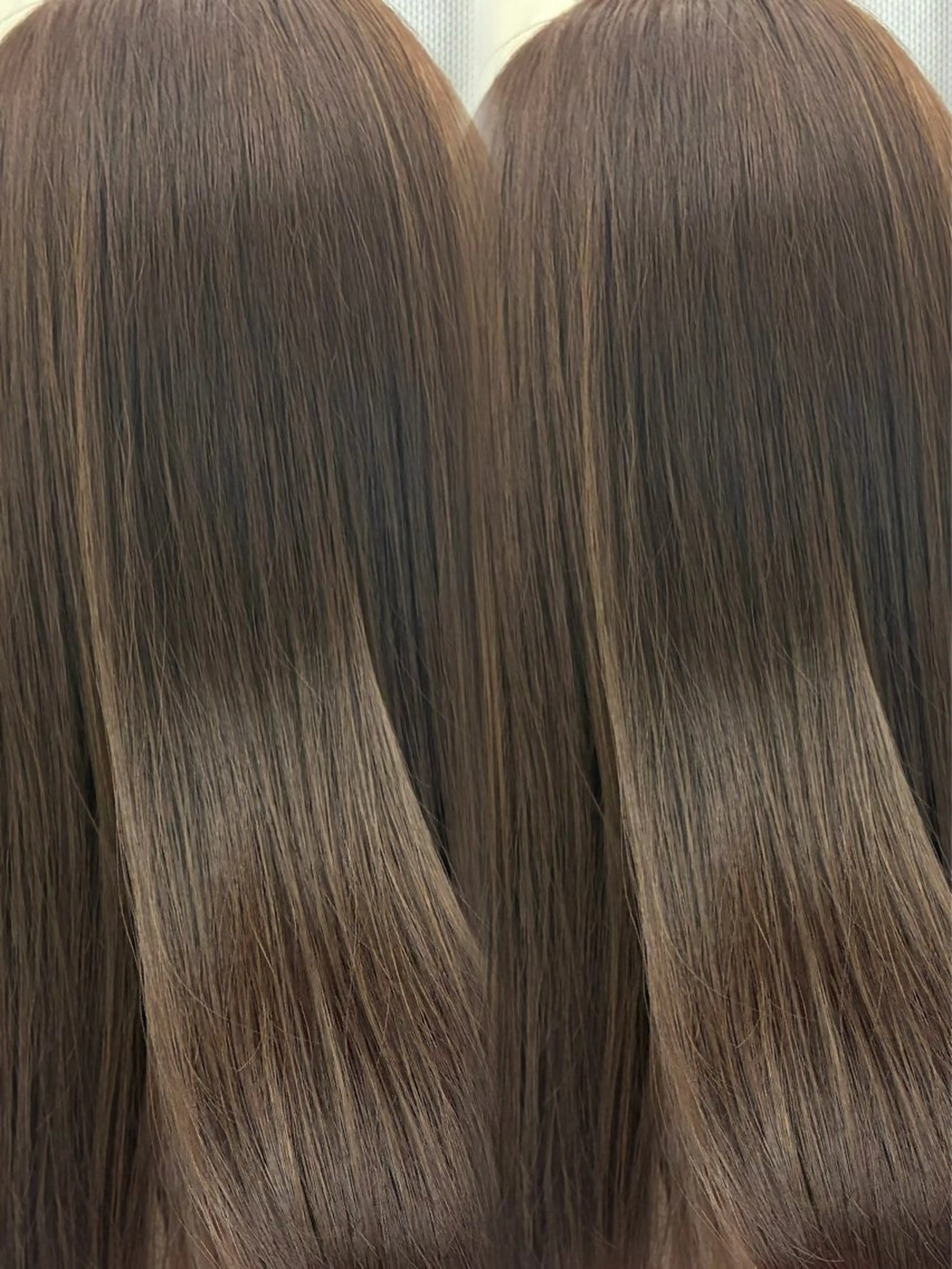 セミロング 韓国風ヘア レイヤーカット ヘアカラー 森 隆秀/韓国ヘアのヘアスタイル