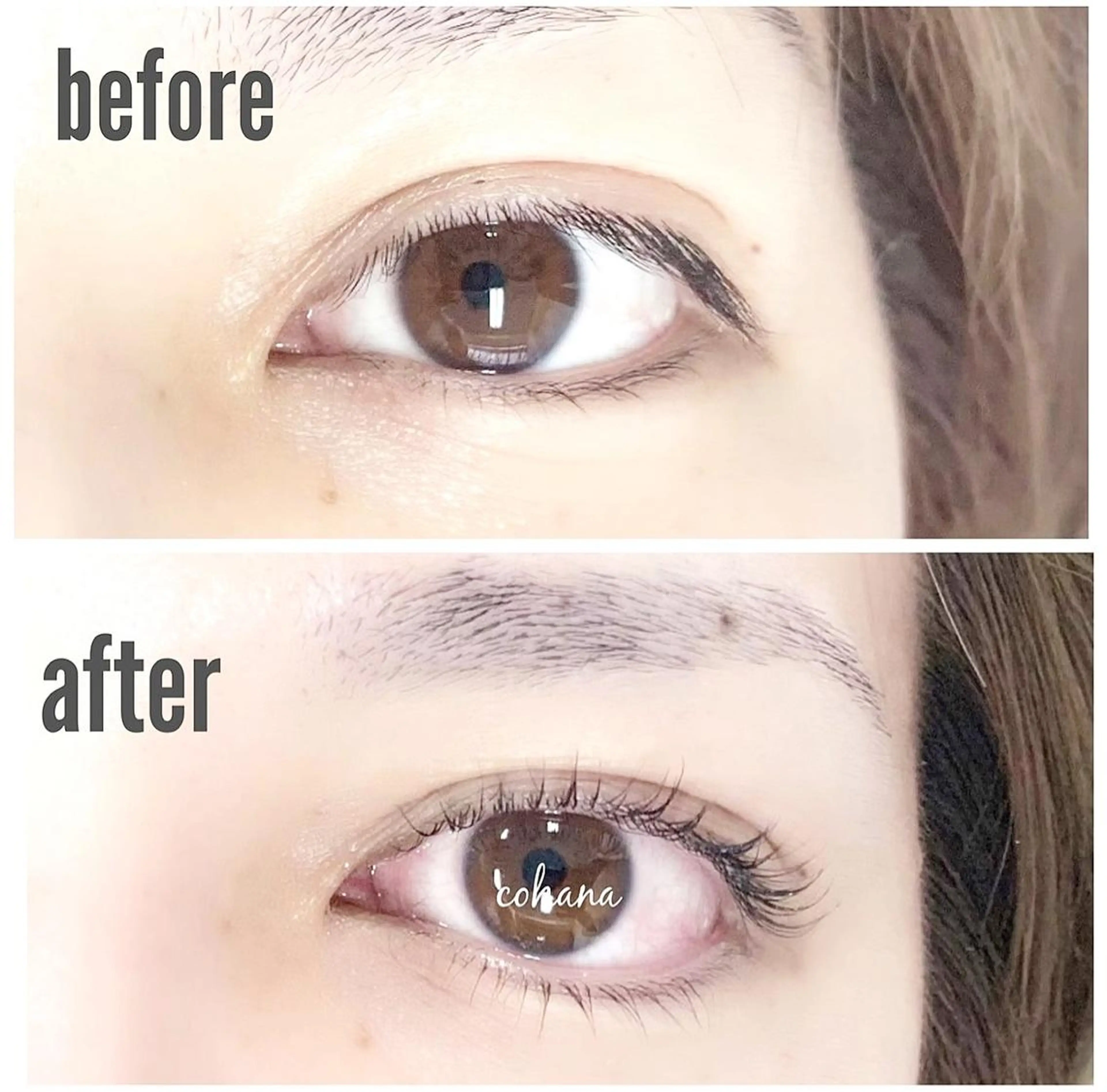 マツエク・マツパ cohana mariのマツエク・マツパデザイン