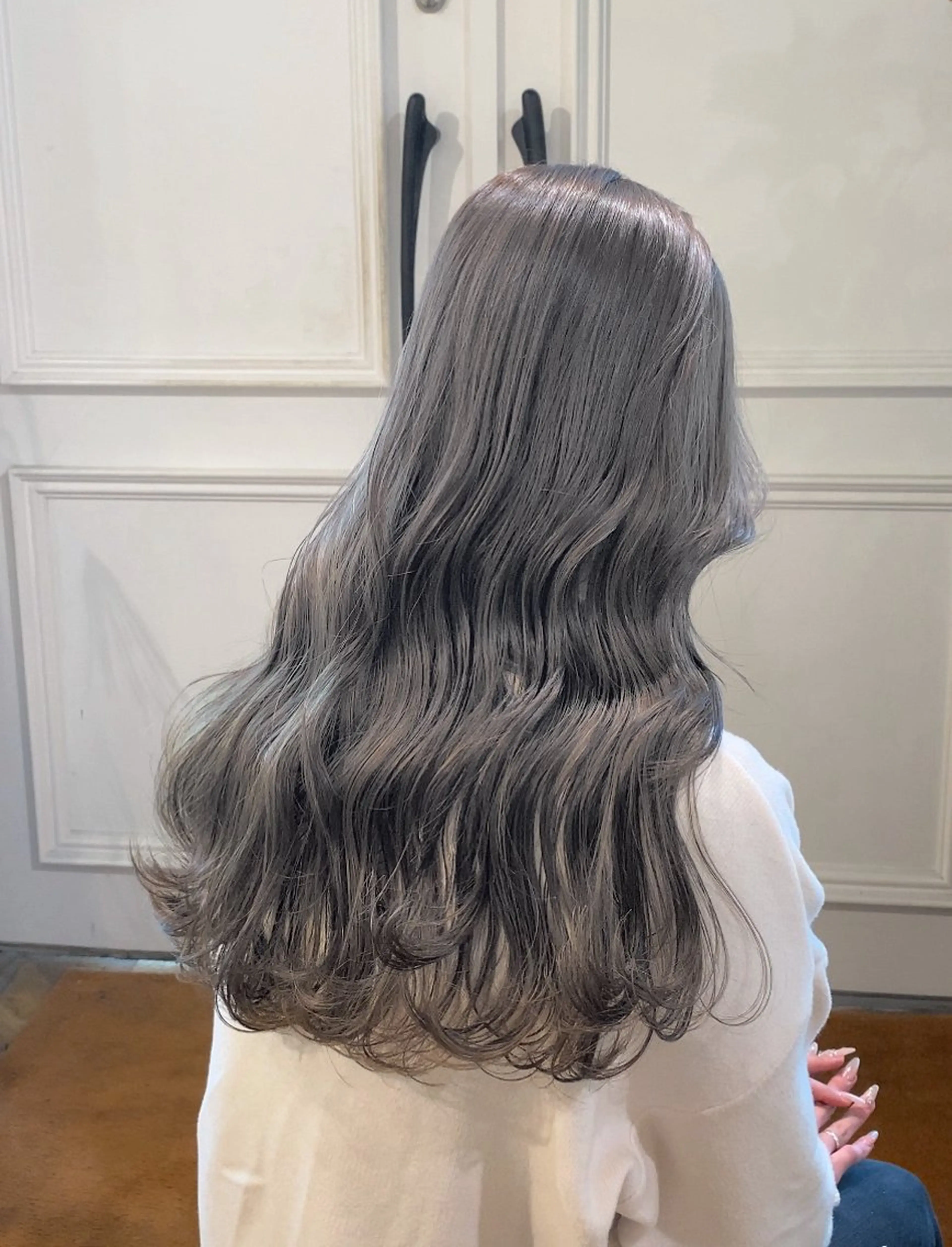 ロング カラー yate'/ Wカラー/小出捷也のヘアスタイル