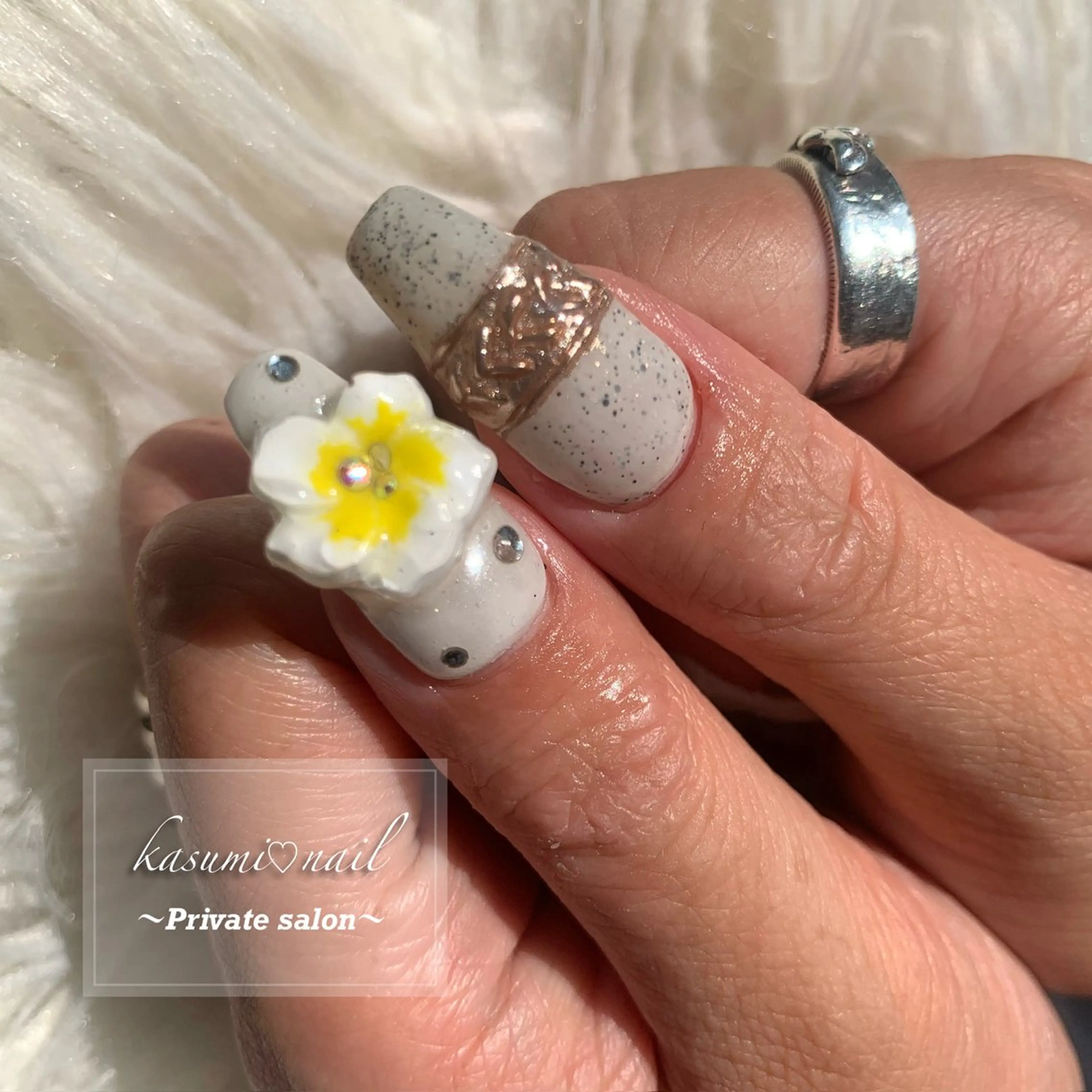 ネイル 大理石ネイル(マーブル) ニュアンスネイル KASUMI♡ Nailのネイルデザイン