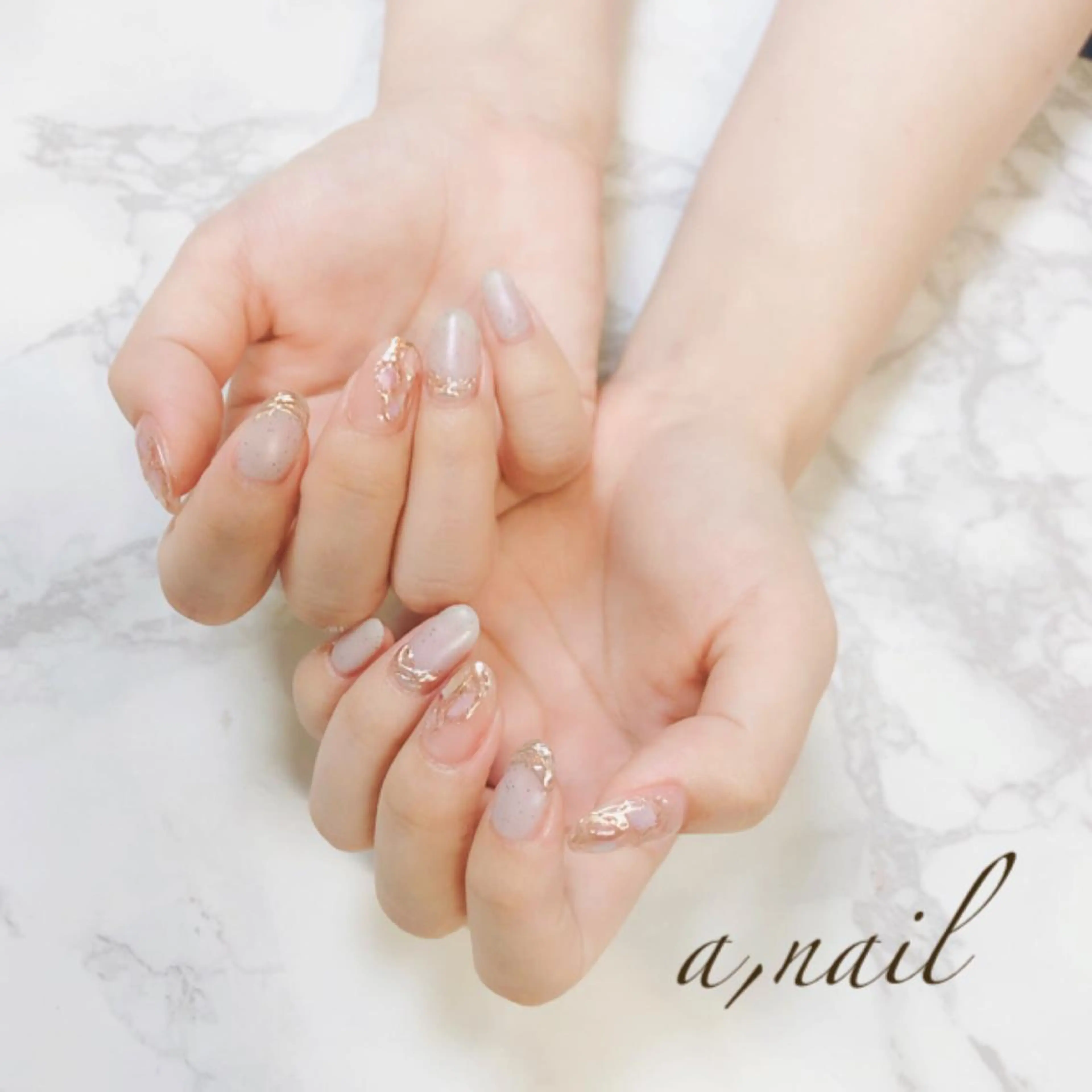 ネイル フットネイル ジェルネイル グラデーション マットネイル ミラーネイル ハンドネイル ネイルサロン エーネイルのネイルデザイン