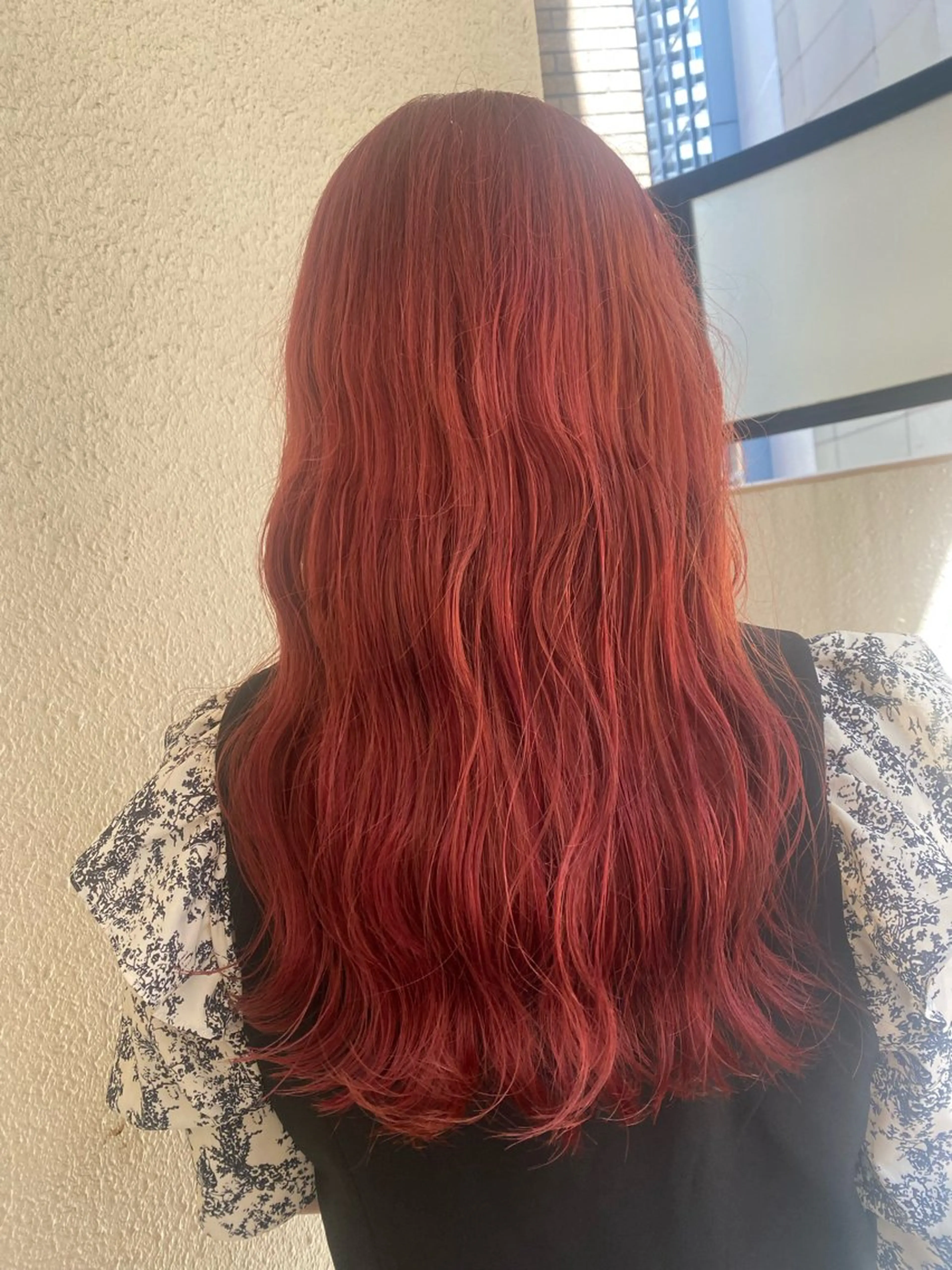 ロング カラー ブリーチカラーと、髪 質改善。HARUKAのヘアスタイル