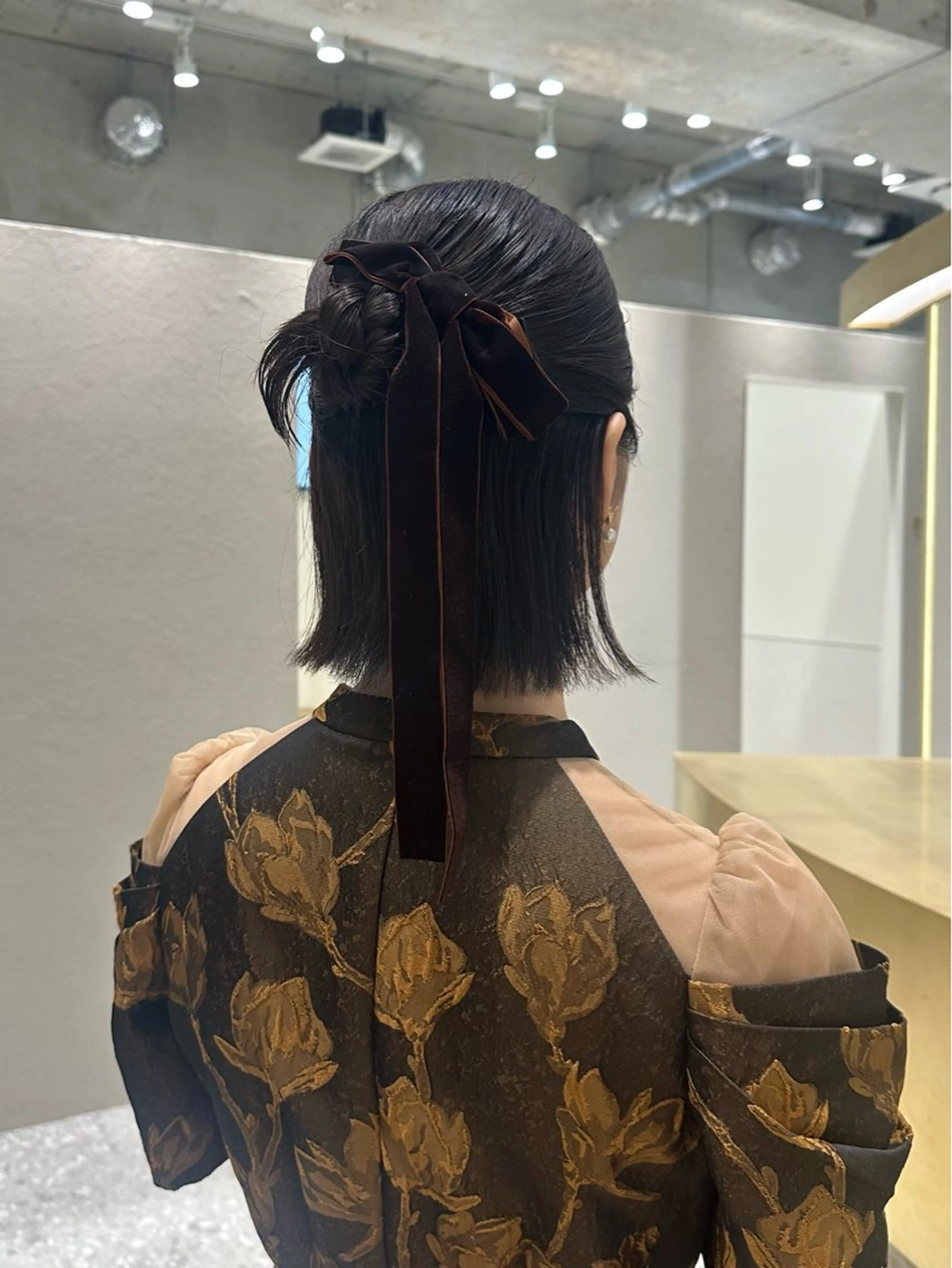 ショート ヘアアレンジ カット 銀座/ヘアセット/ 島村美帆のヘアスタイル