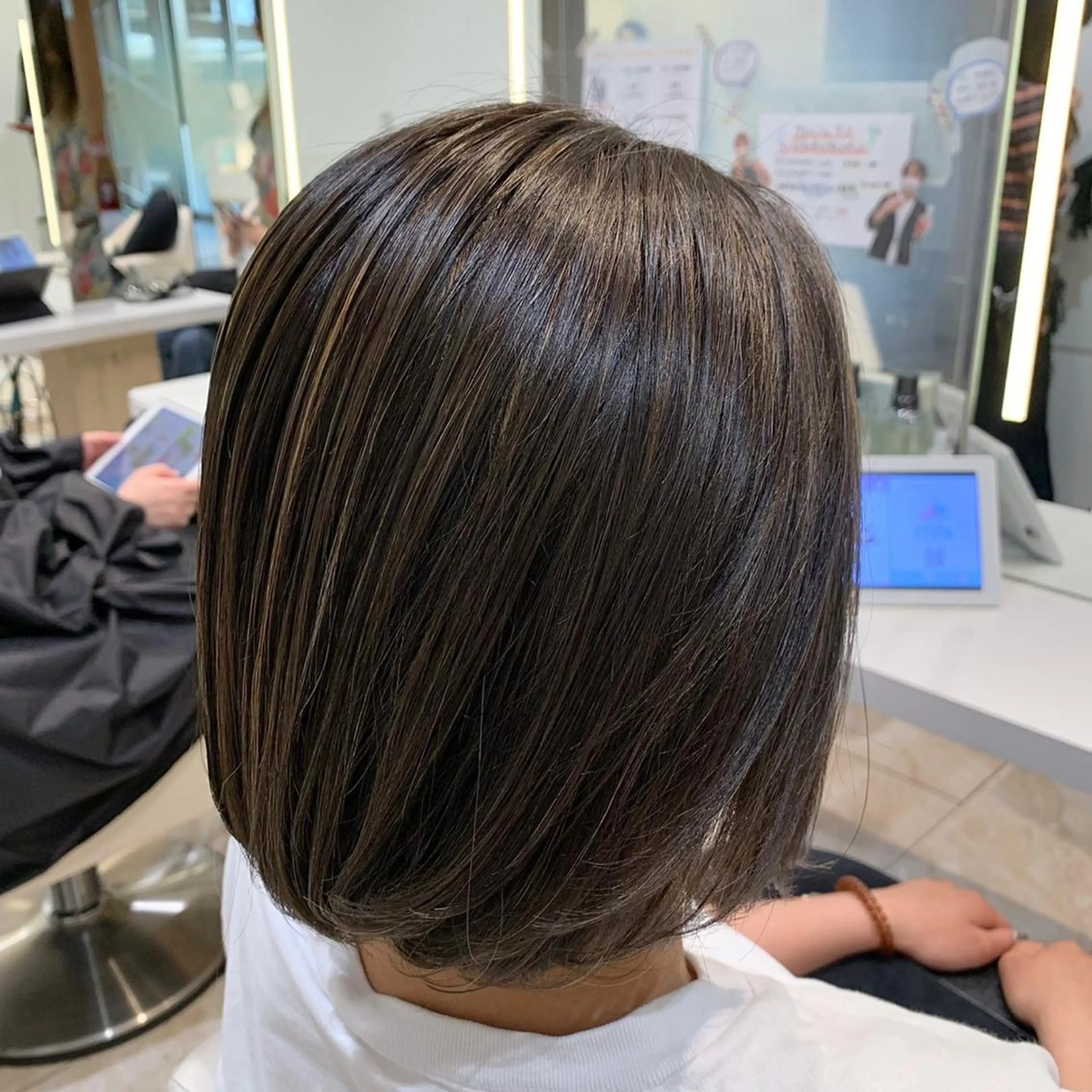 ショート カット ヘアカラー トリートメント 縮毛矯正/ショート 長岡/姉崎宏実🌿のヘアスタイル