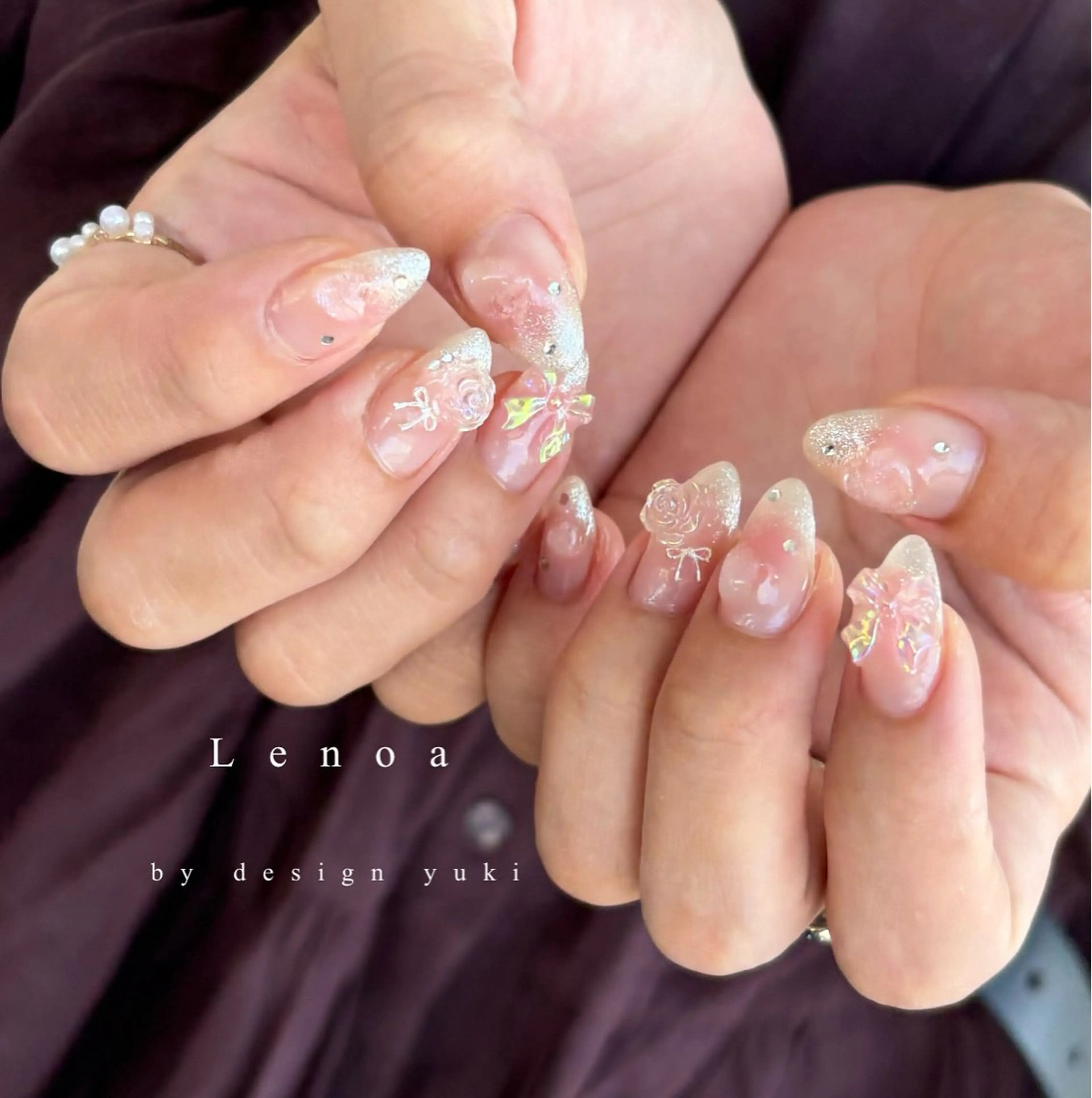 ネイル ハンドネイル Lenoa Yukiのネイルデザイン