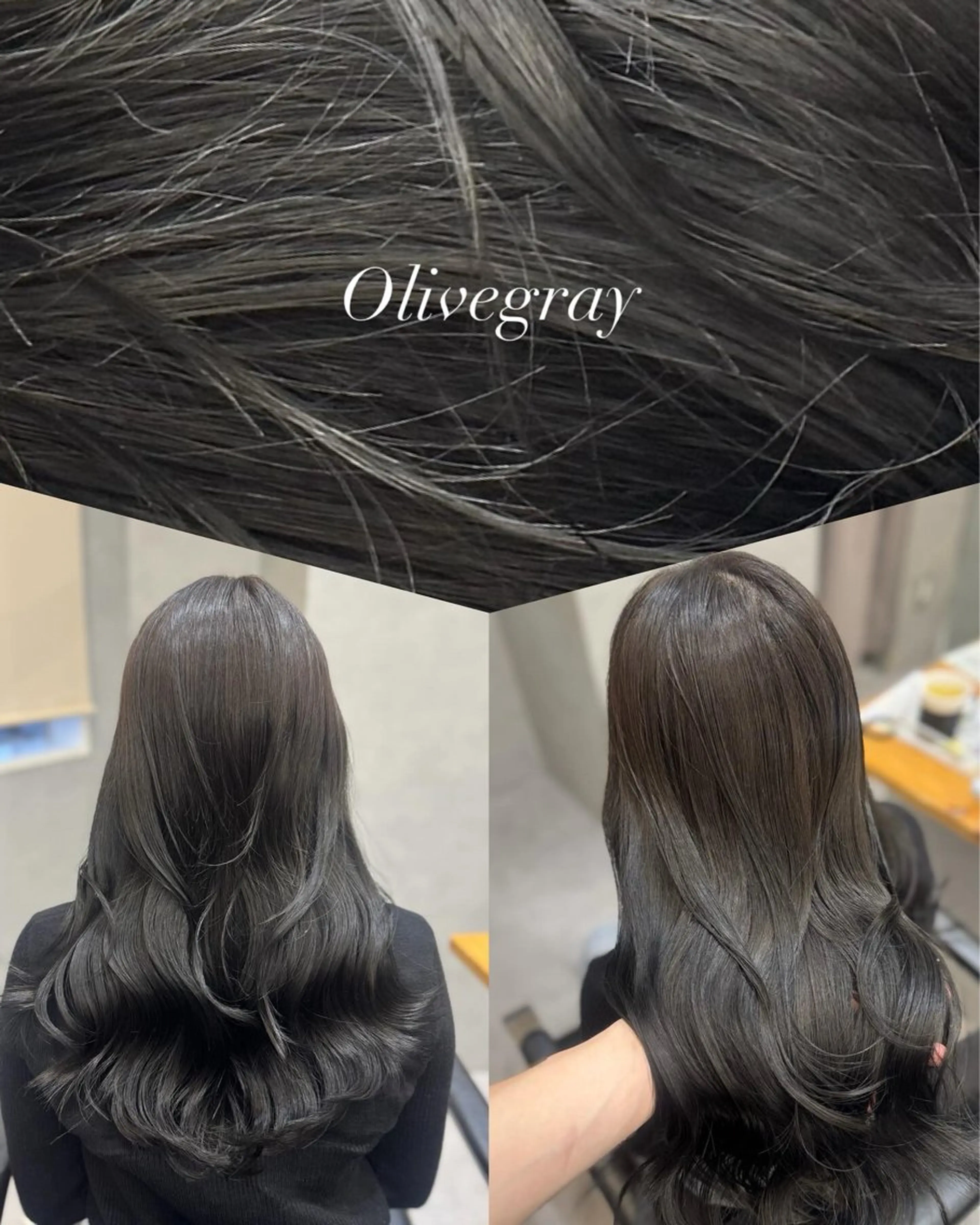 ロング カラー 宮本 優のヘアスタイル