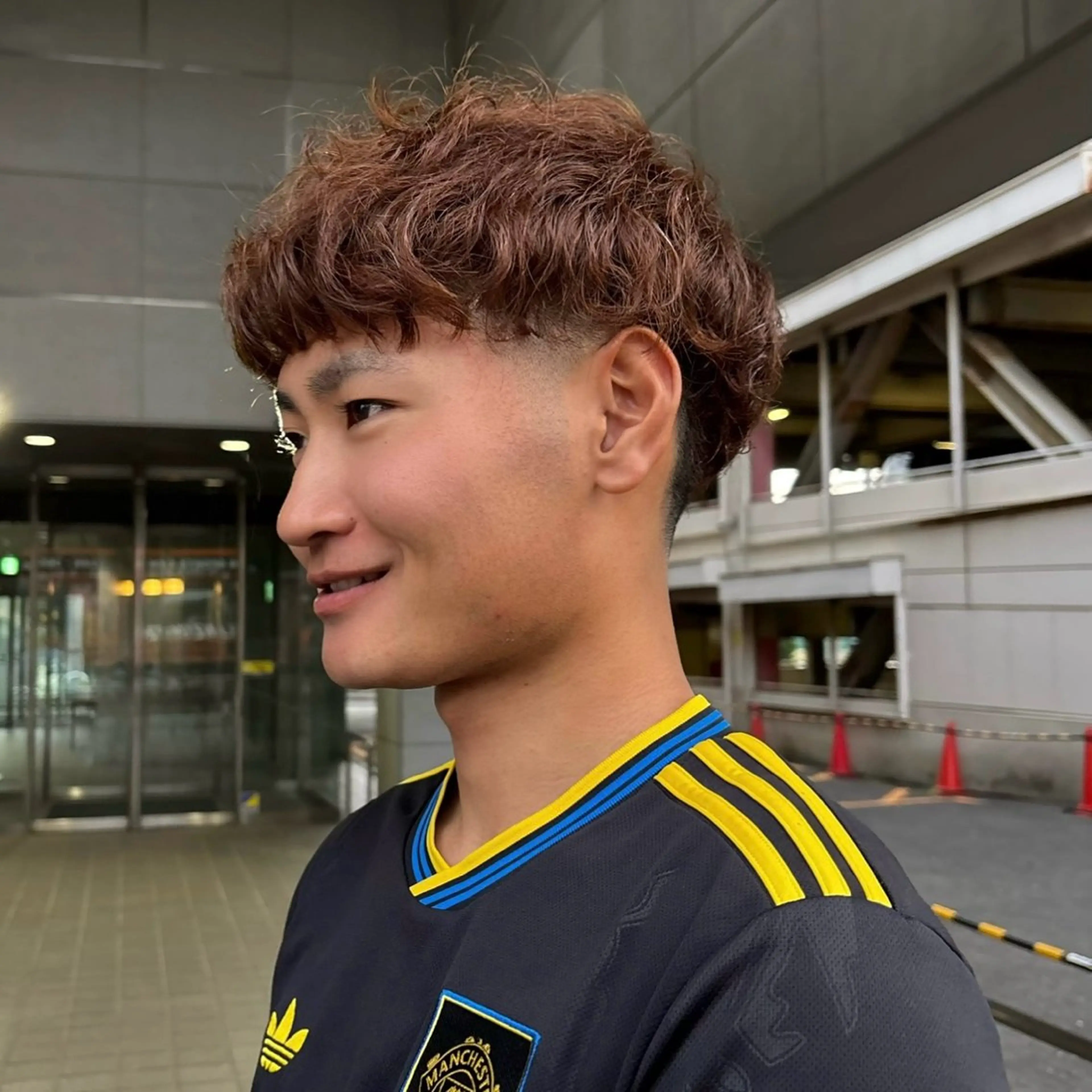 メンズ スペインカール カット パーマ レイヤー /髪質改善 /愛実のヘアスタイル