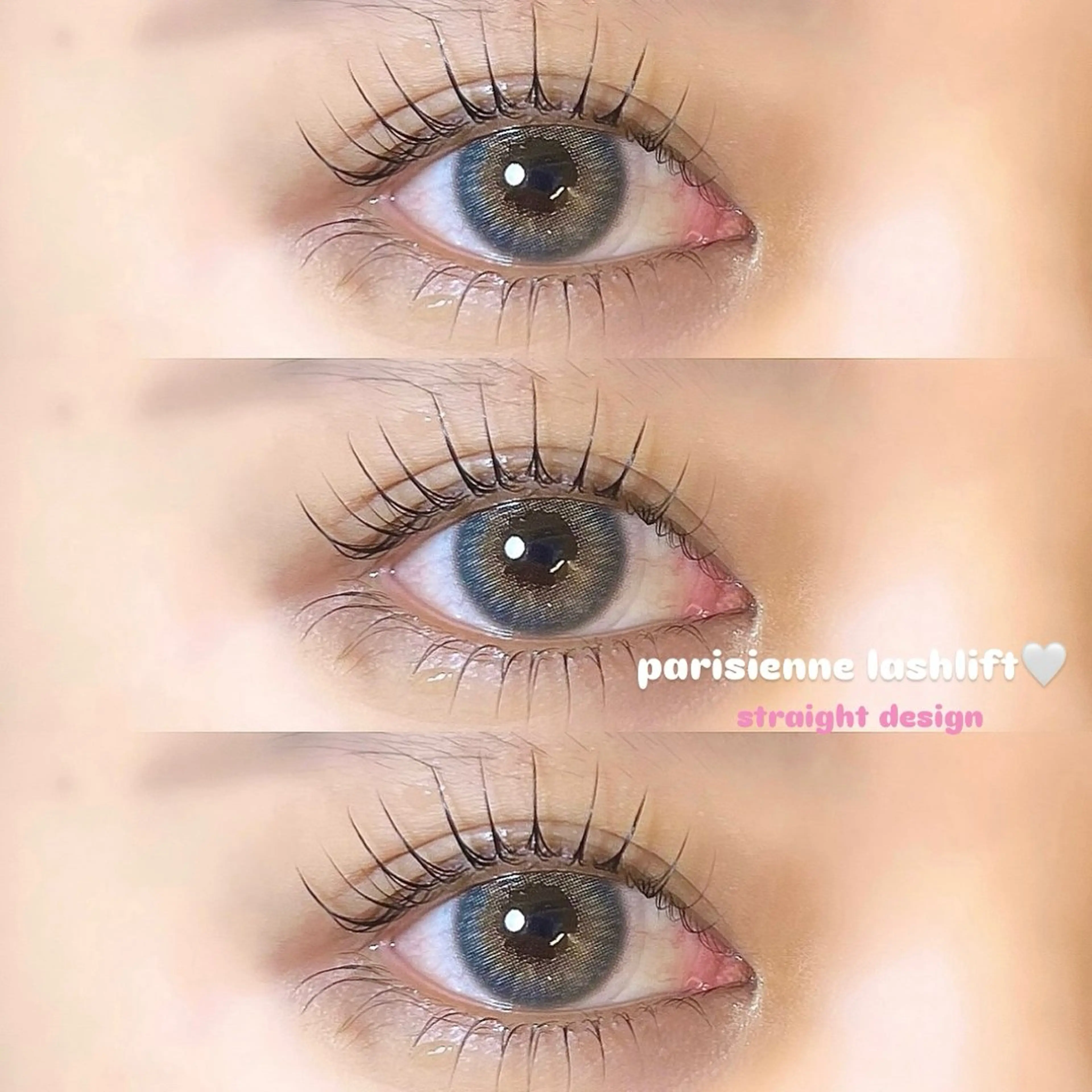 《くぱっちり目元に👁✨️》上下セット学割まつ毛カール🩵の写真