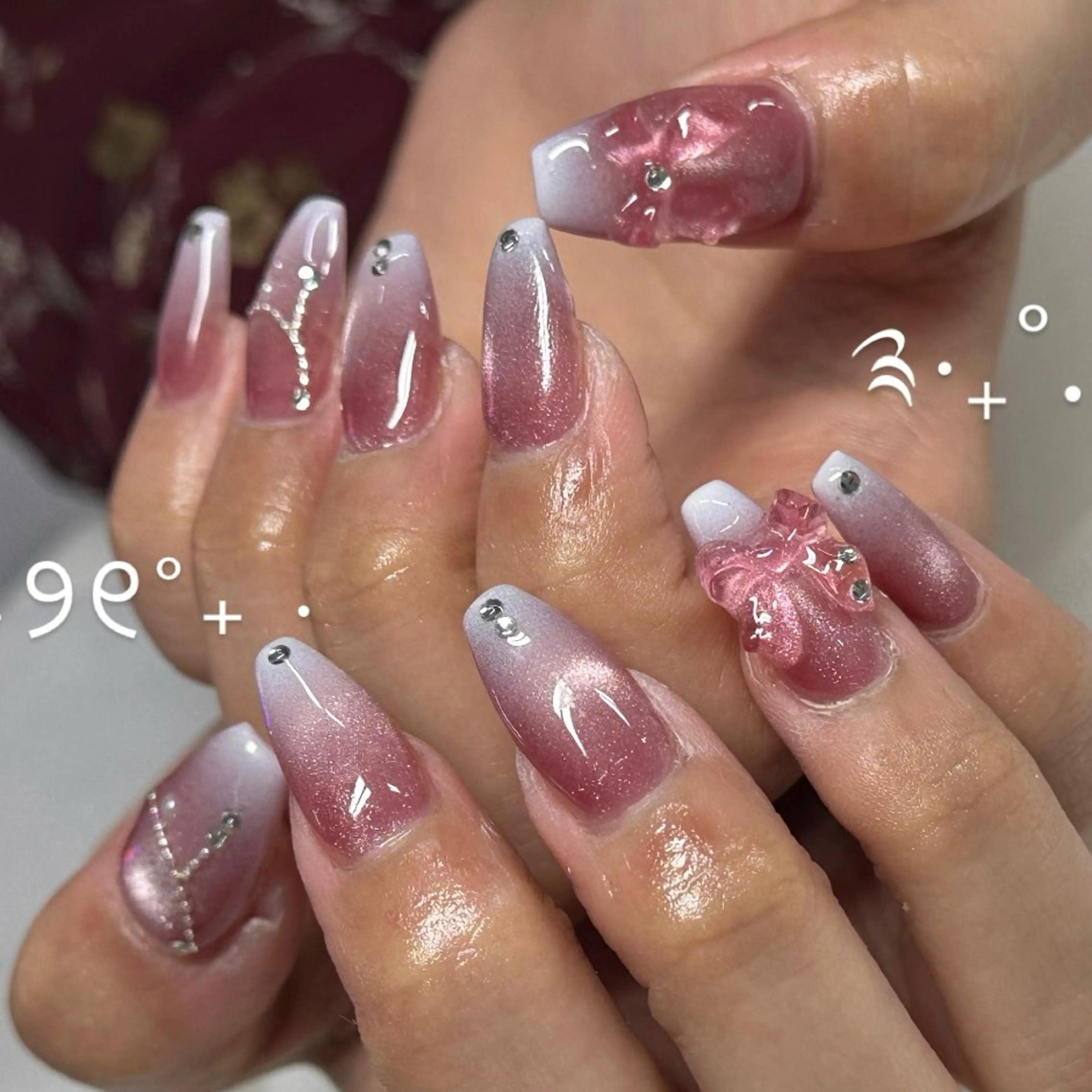 ネイル ピンク ハンドネイル WOLTOKYO渋谷 yunaのネイルデザイン