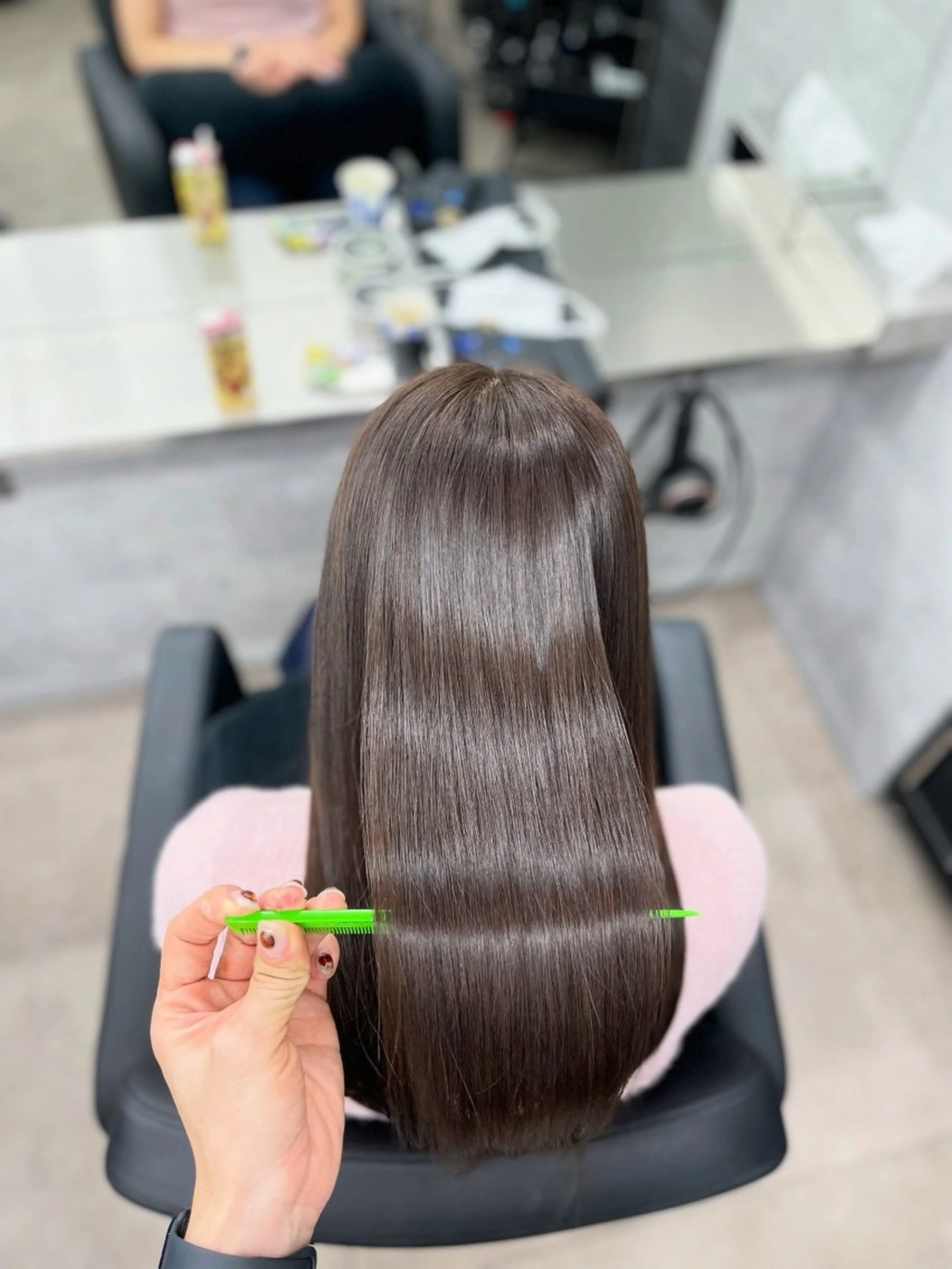 ロング カット 縮毛矯正 トリートメント CYNTHIADUE 店長｜ IRISUのヘアスタイル