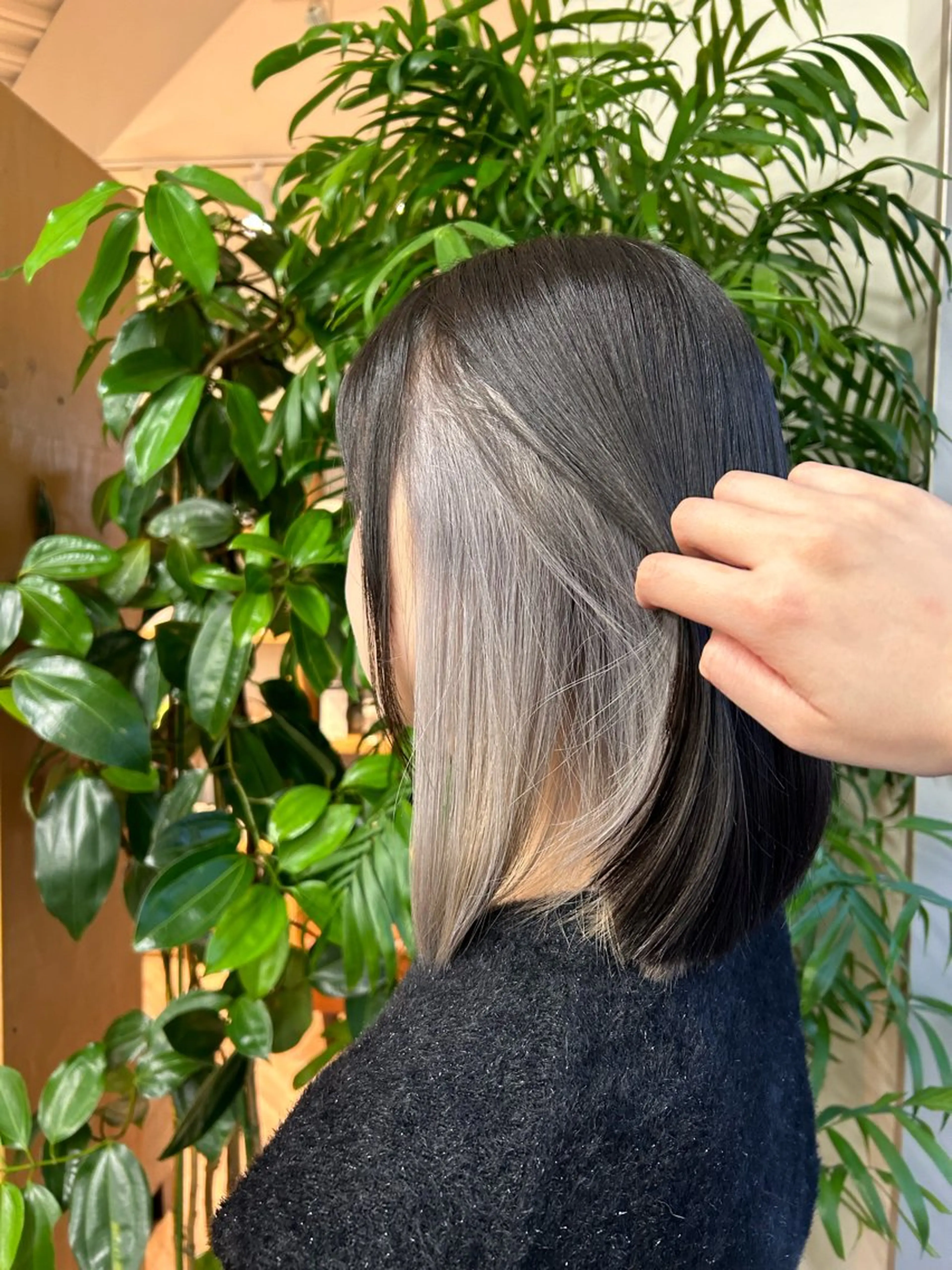 ミディアム カラー 暖色カラー/美髪矯正 /フクダ モエ🐿のヘアスタイル