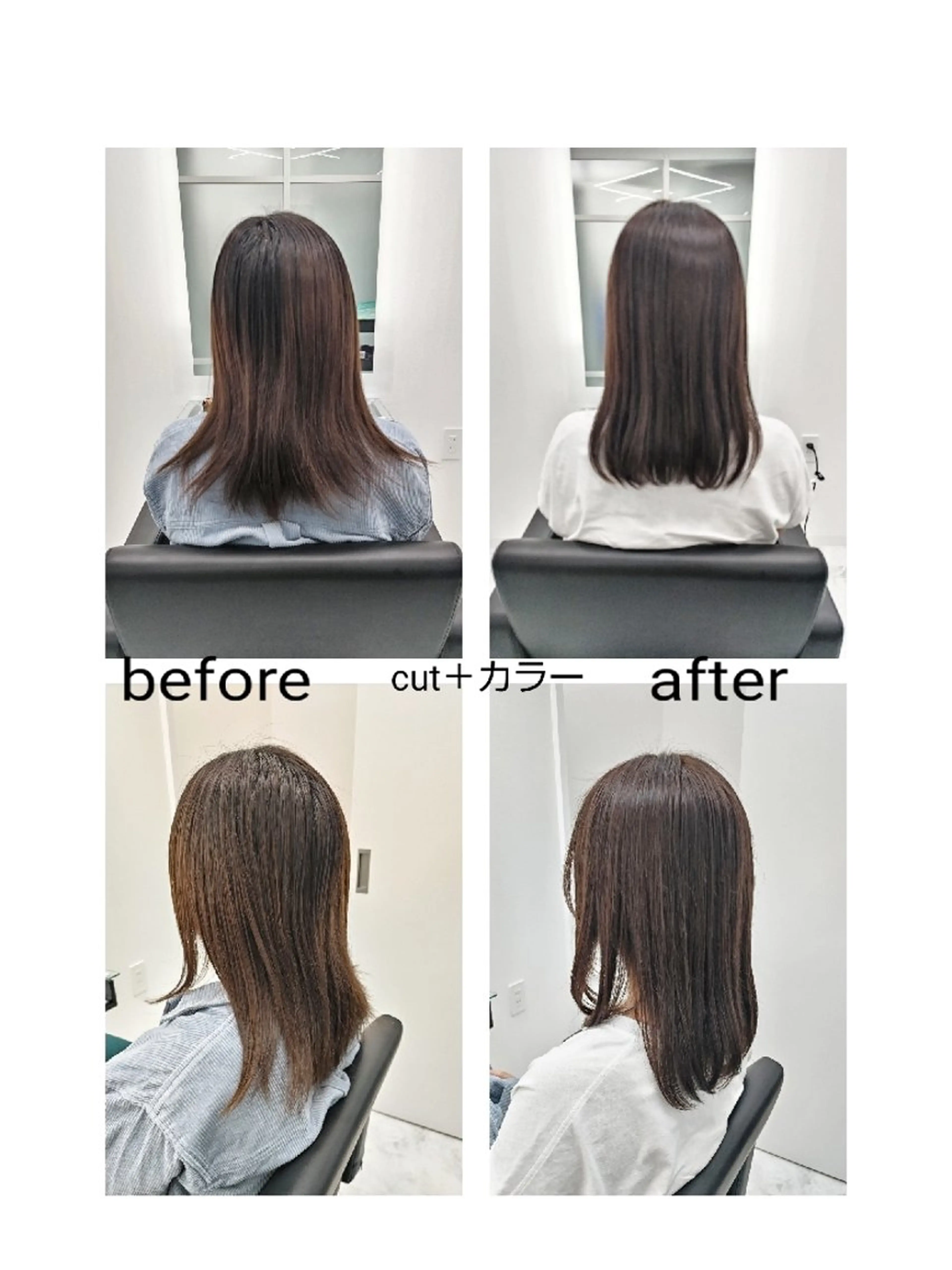 セミロング カラー 顔まわりレイヤー 顔周りカット レイヤーカット 🌌髪質改善特化🌌 美髪💎齋藤玲子のヘアスタイル