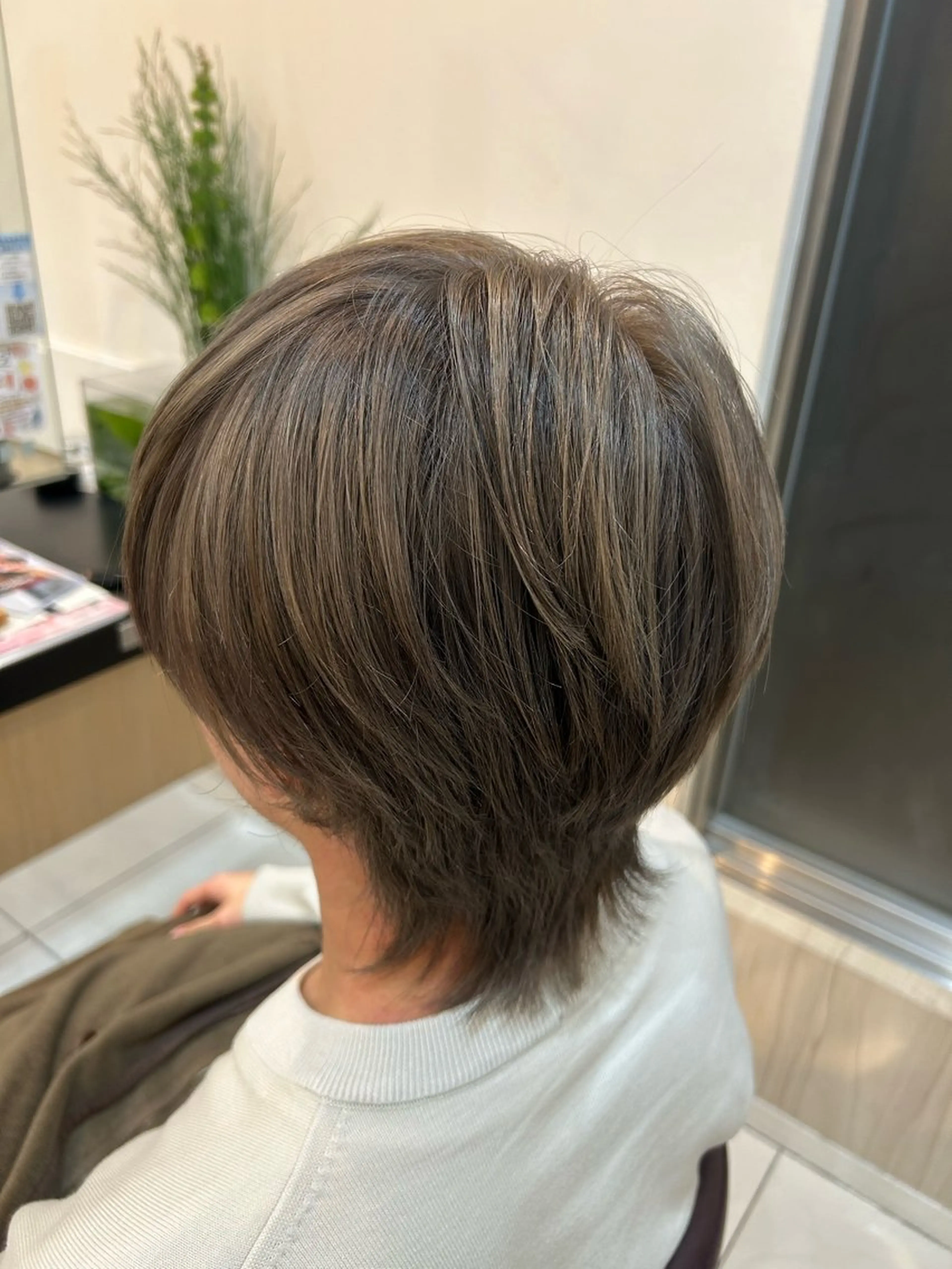 ショート カラー カット ヘアカラー トリートメント リリー /Men's/パーマのヘアスタイル