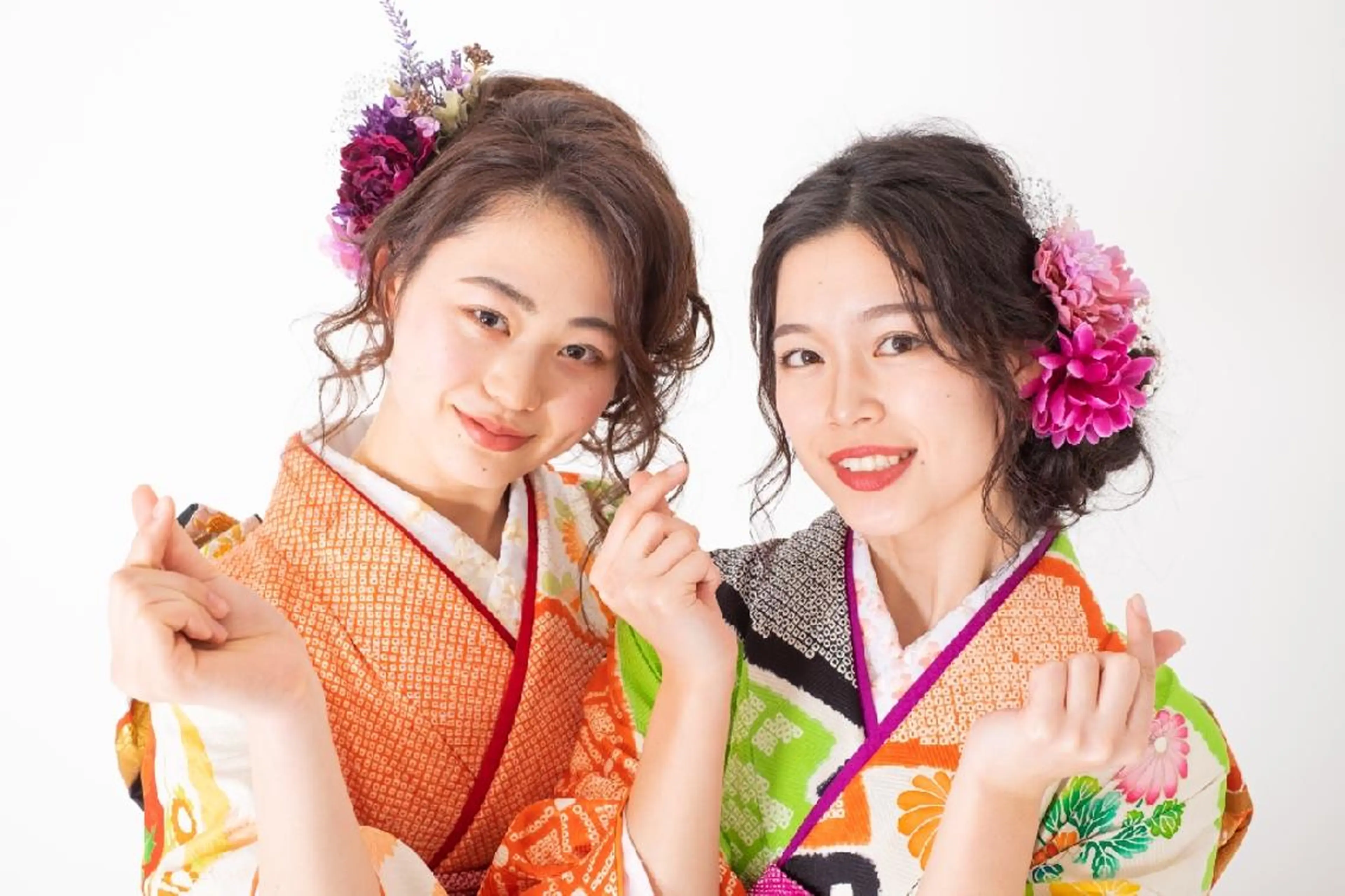 セミロング ヘアアレンジ 着付け Hair&Make  Delight*のヘアスタイル