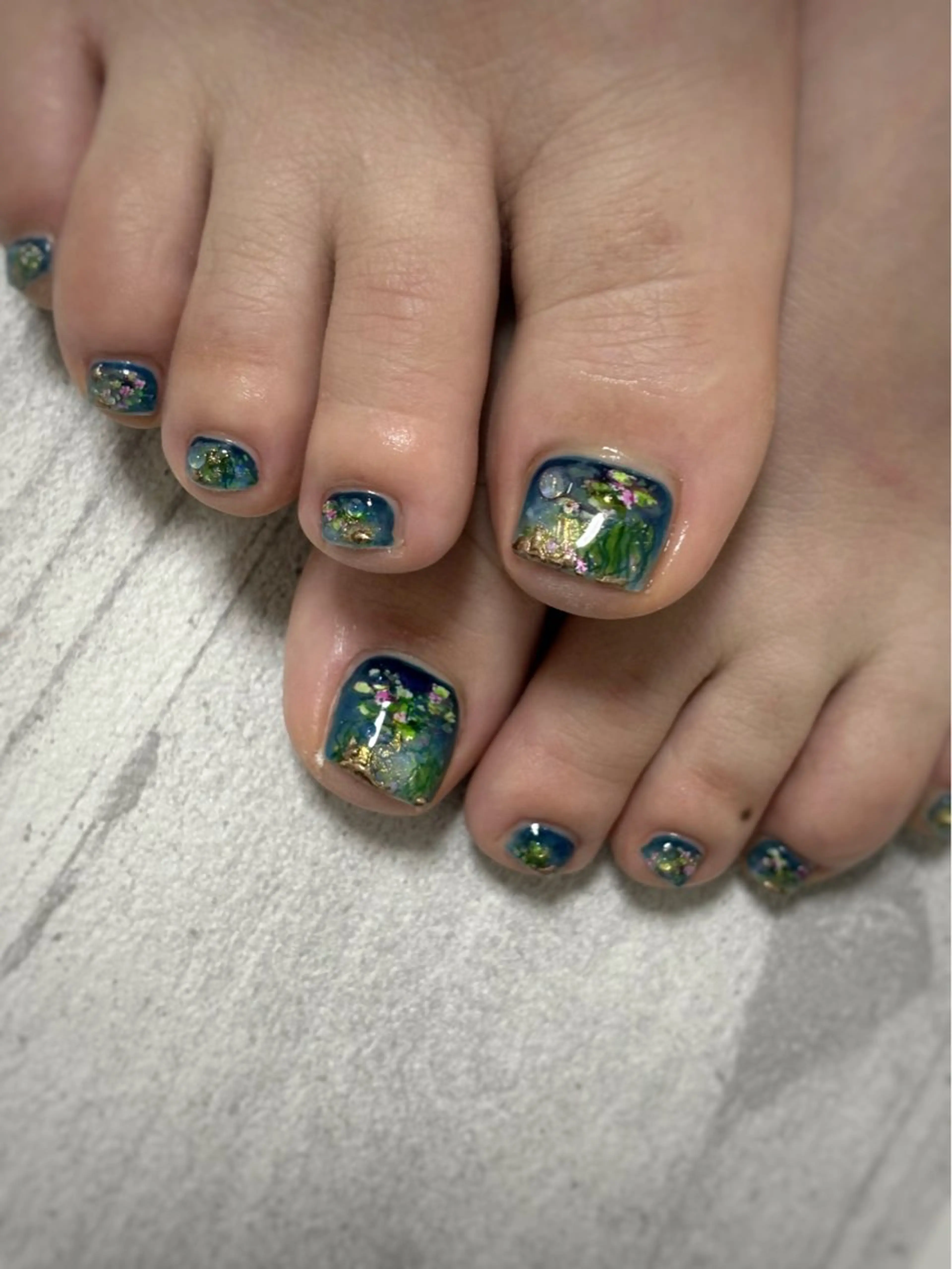 ネイル フットネイル FIORITURA Maikoのネイルデザイン