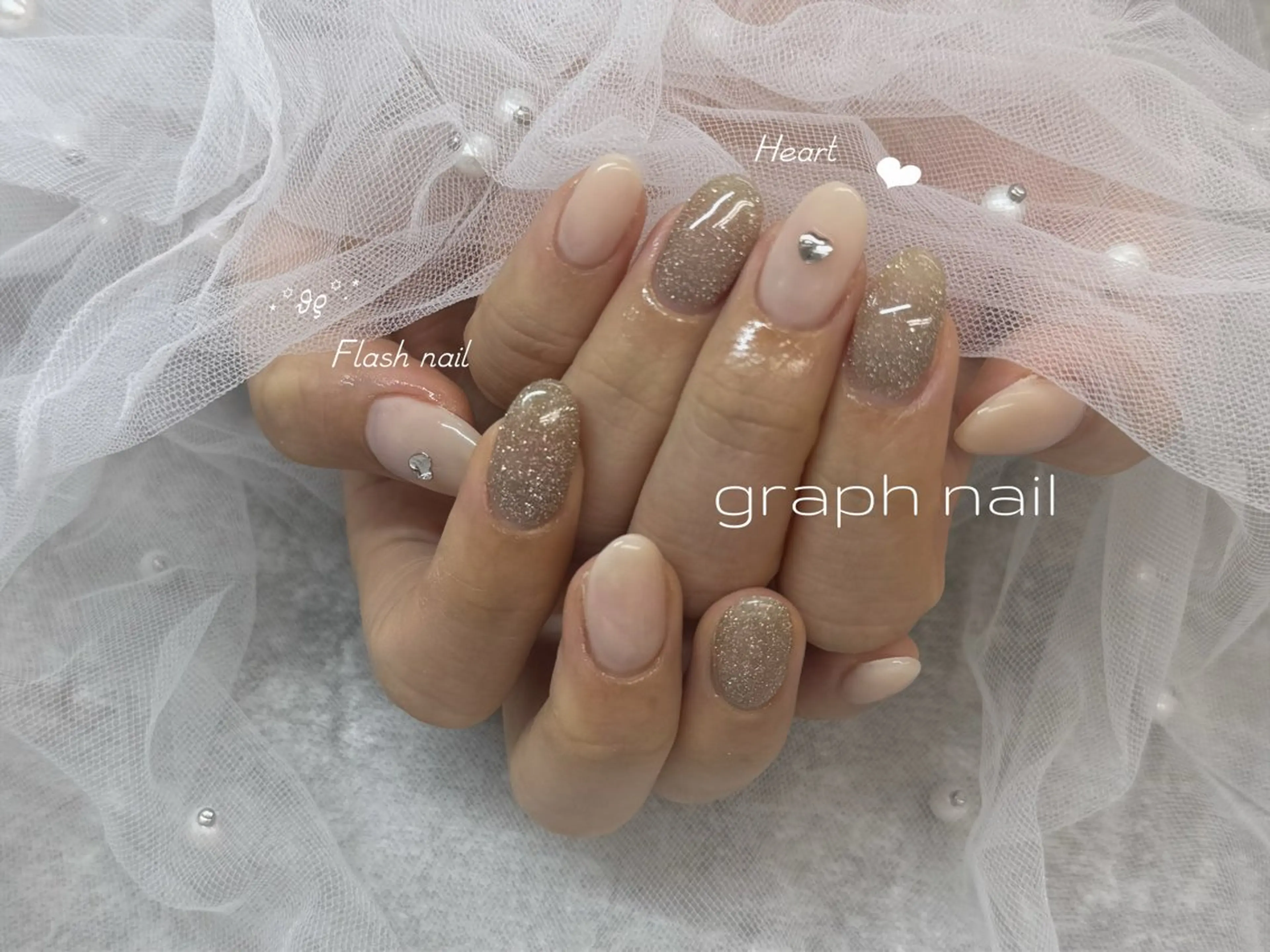 ネイル graph nail【グラフ ネイル】所属・graphnail‪ ‪‪❤︎‬manaのネイルデザイン