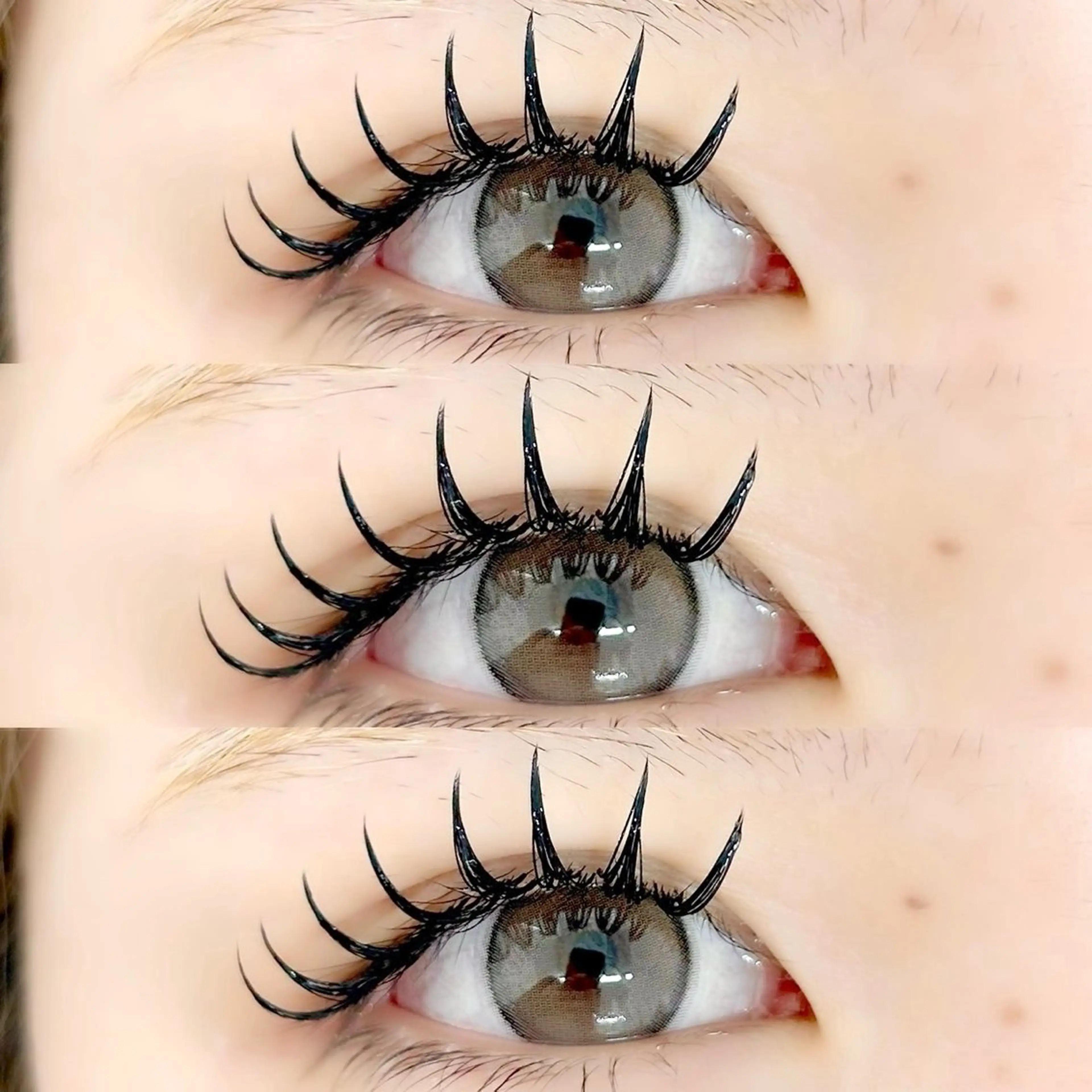 【ボリュームアップ◎】フラットラッシュ160本+モチUP美容液コーティングの写真