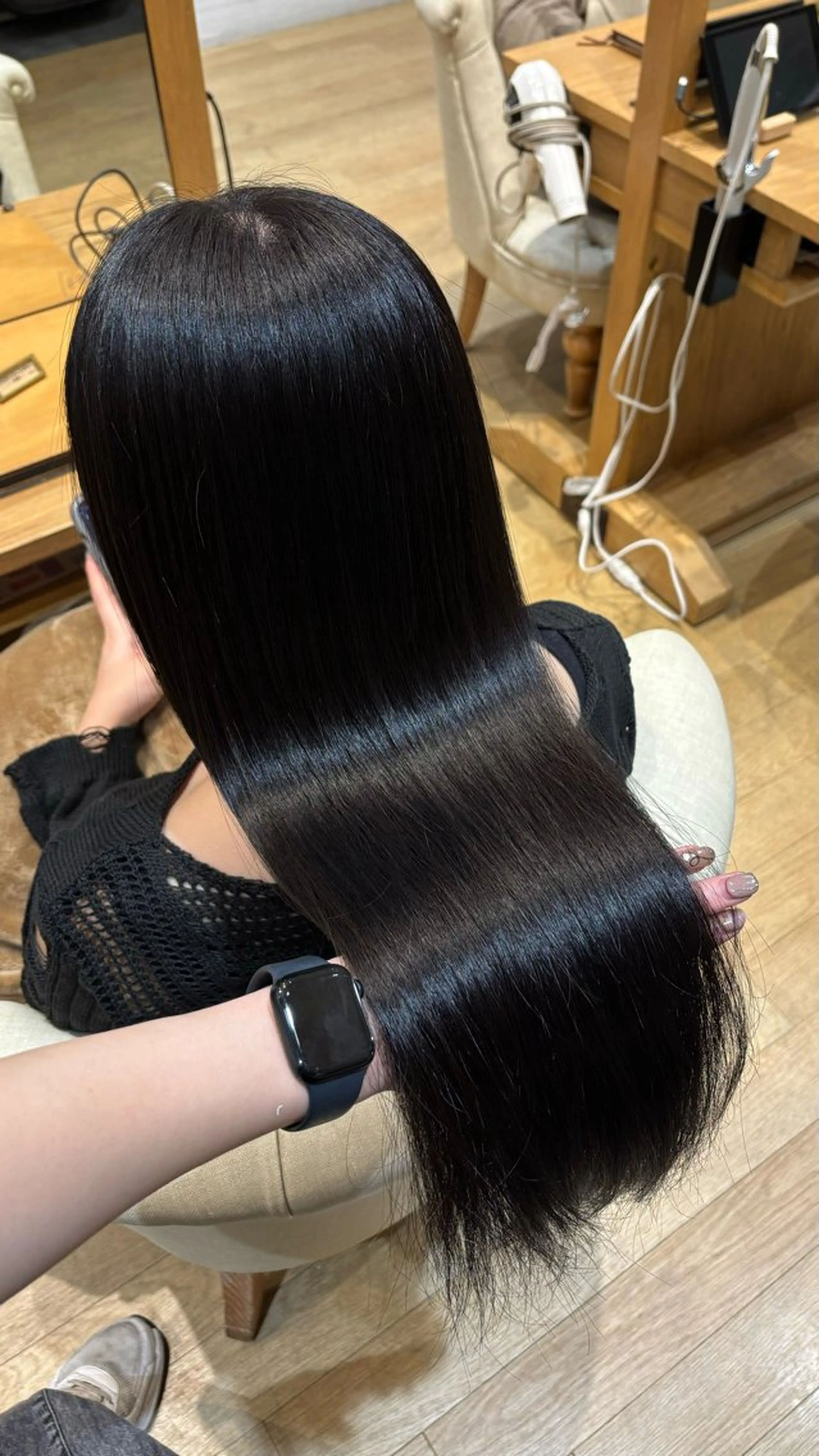 セミロング カラー 透明感カラー 🫧🦋美髪矯正/パ ーマ🦋🫧わかなのヘアスタイル