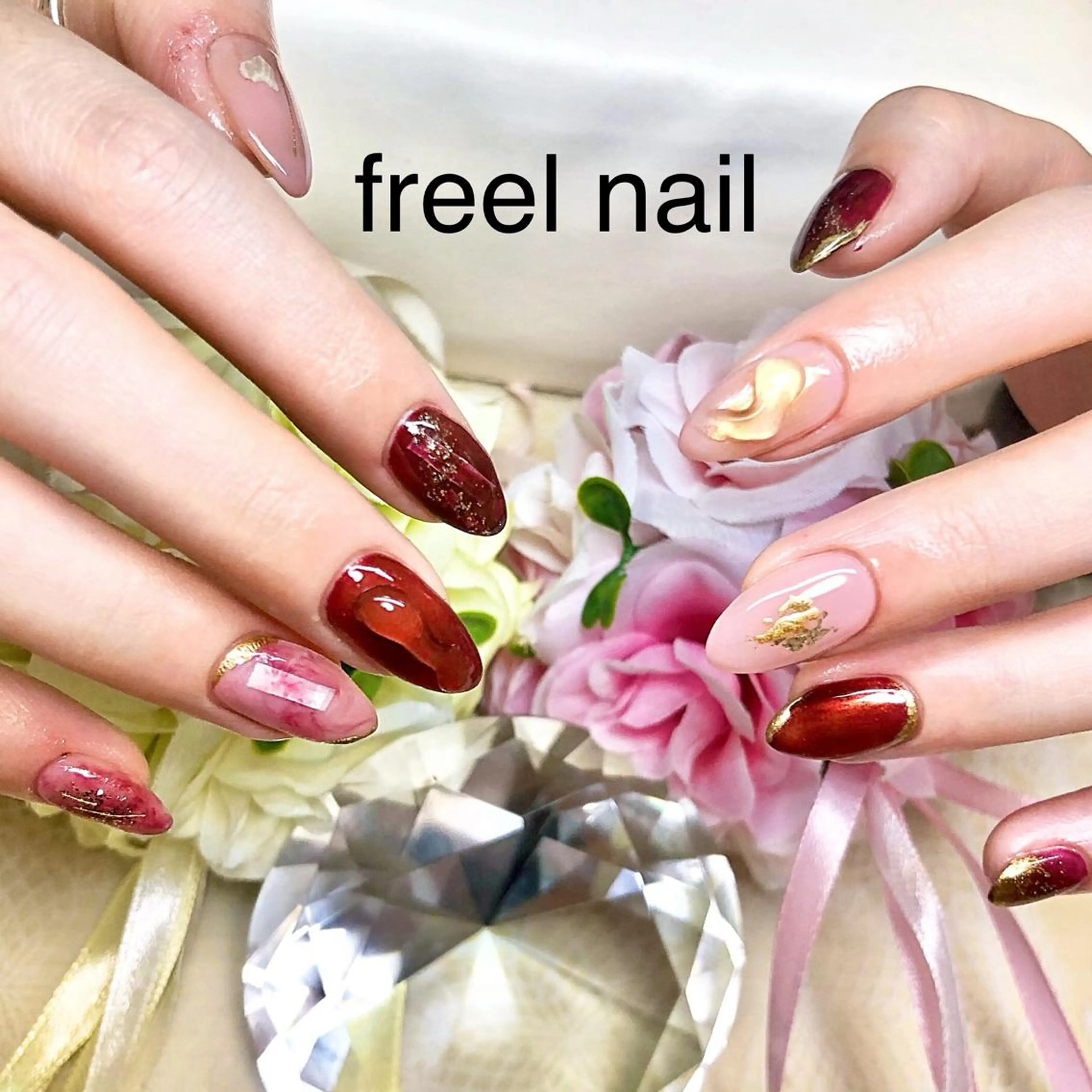 ネイル ハンドネイル freel Beautyのネイルデザイン