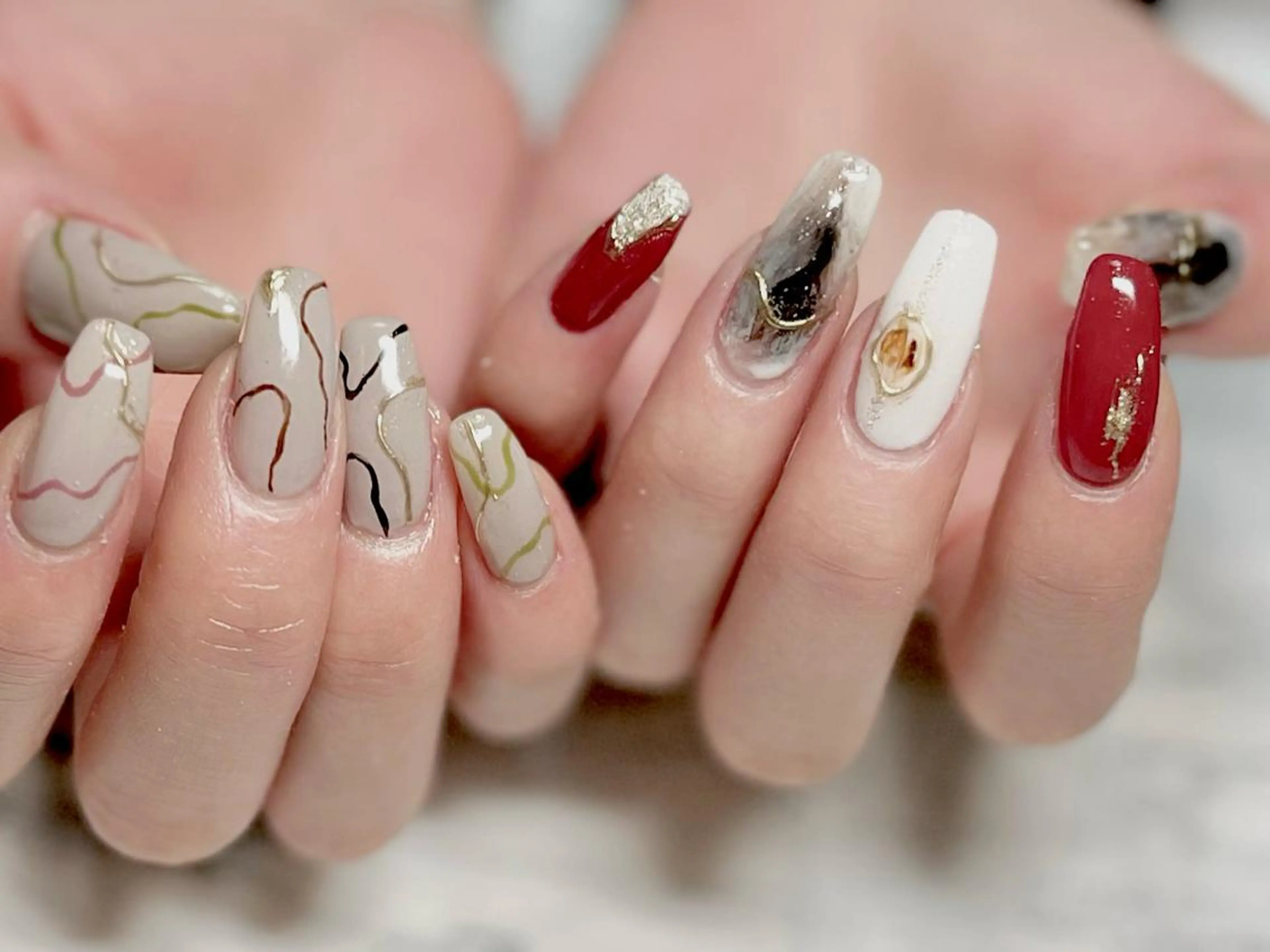 ネイル フットネイル ニュアンスネイル シンプルネイル 春ネイル 夏ネイル nail fufla ♡yamane♡のネイルデザイン