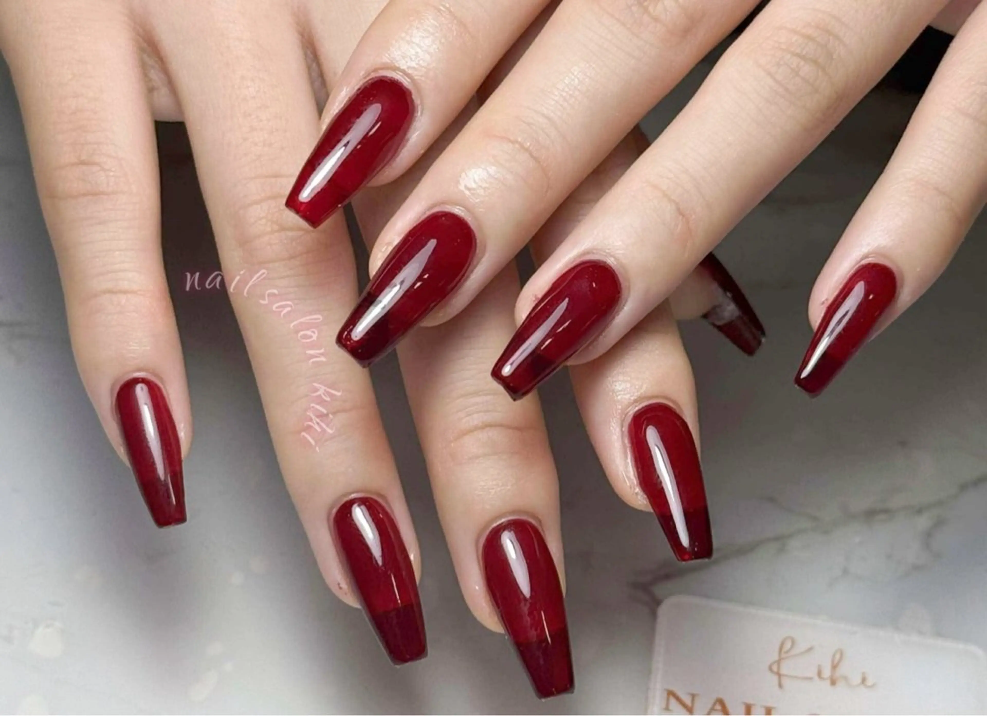 ネイル ハンドネイル 清水 ユナのネイルデザイン