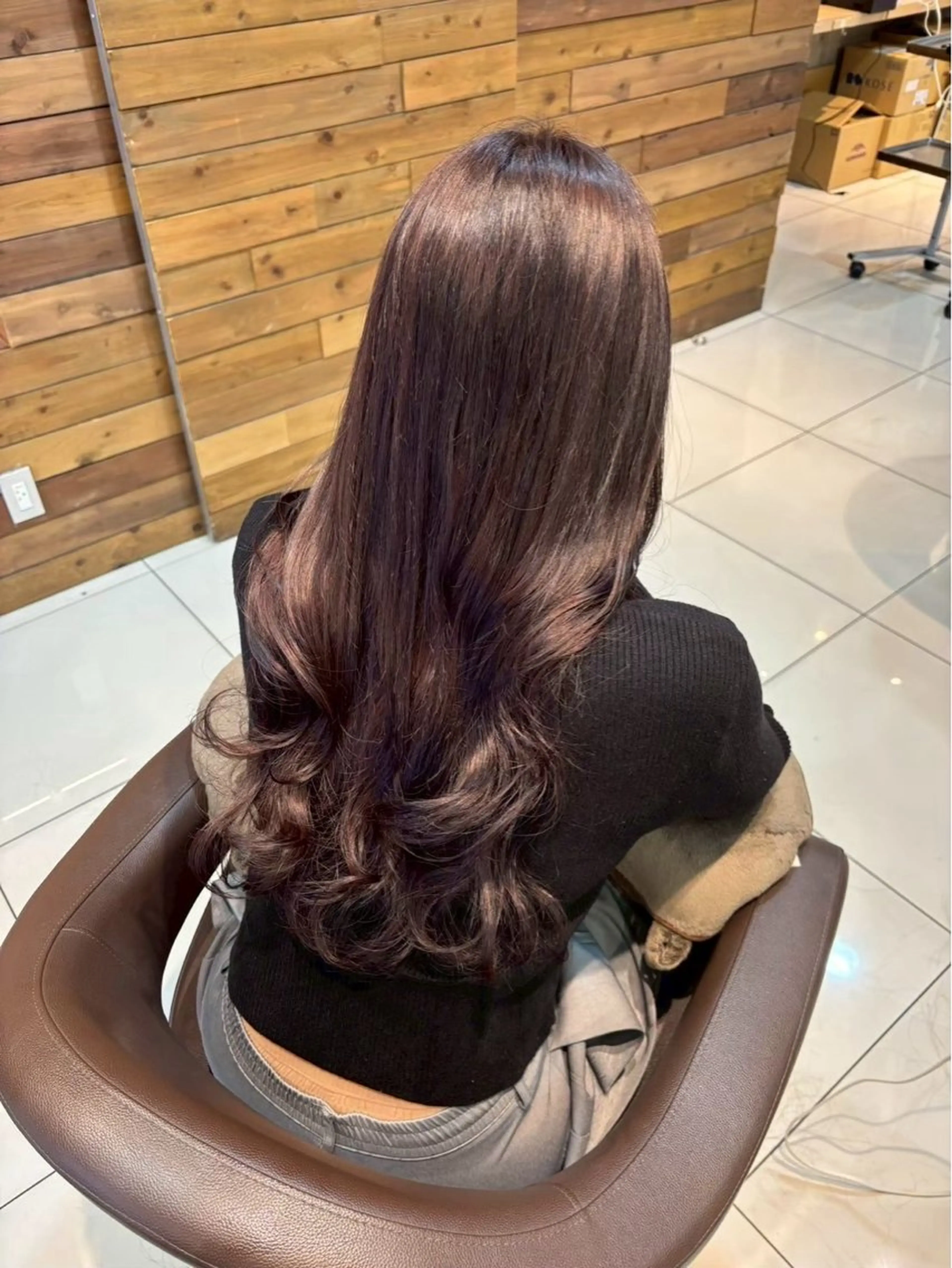 ロング カラー 🎀カットカラーモ デル募集/あゆり🎀のヘアスタイル