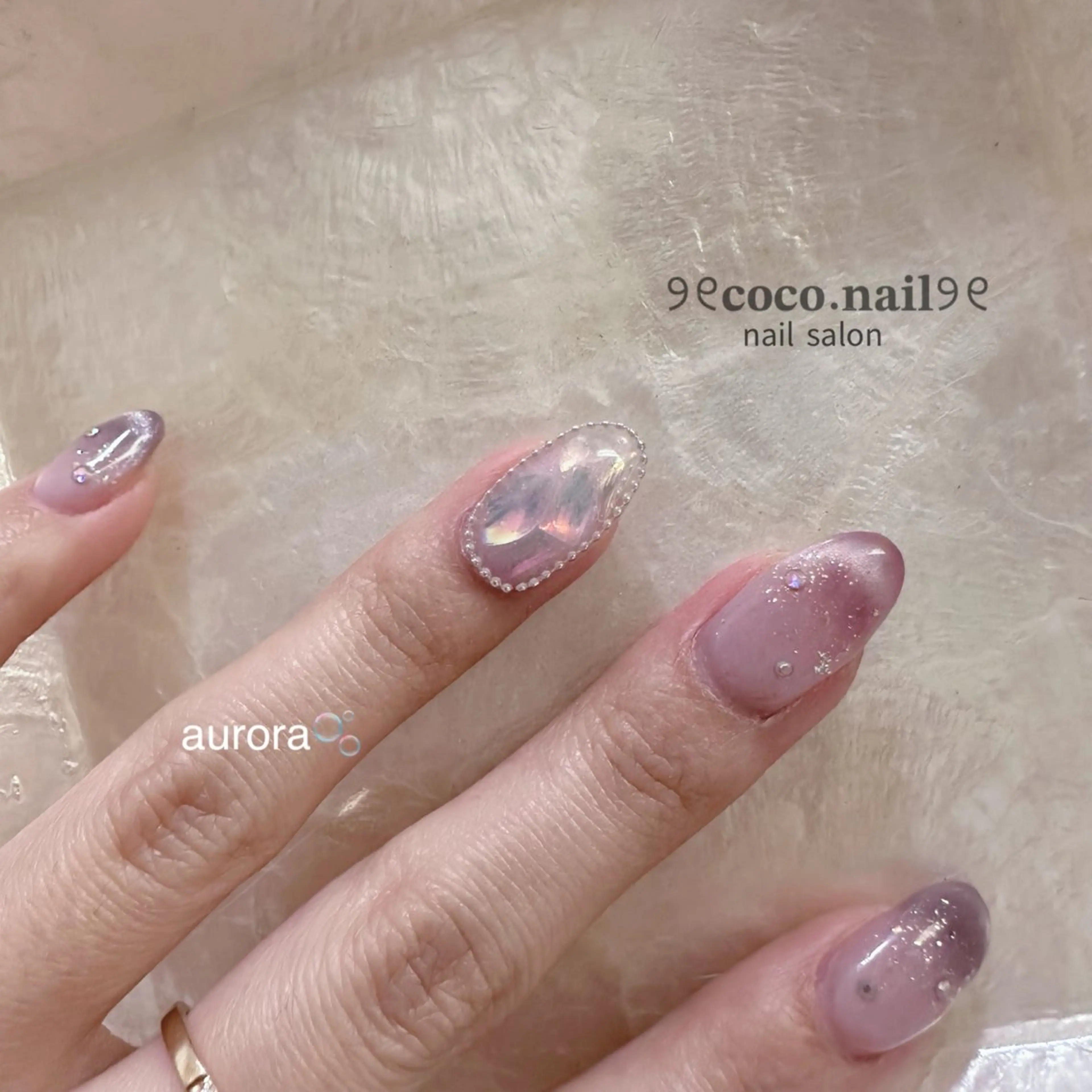 ネイル ハンドネイル lili.nail y2k/長さ出しのネイルデザイン