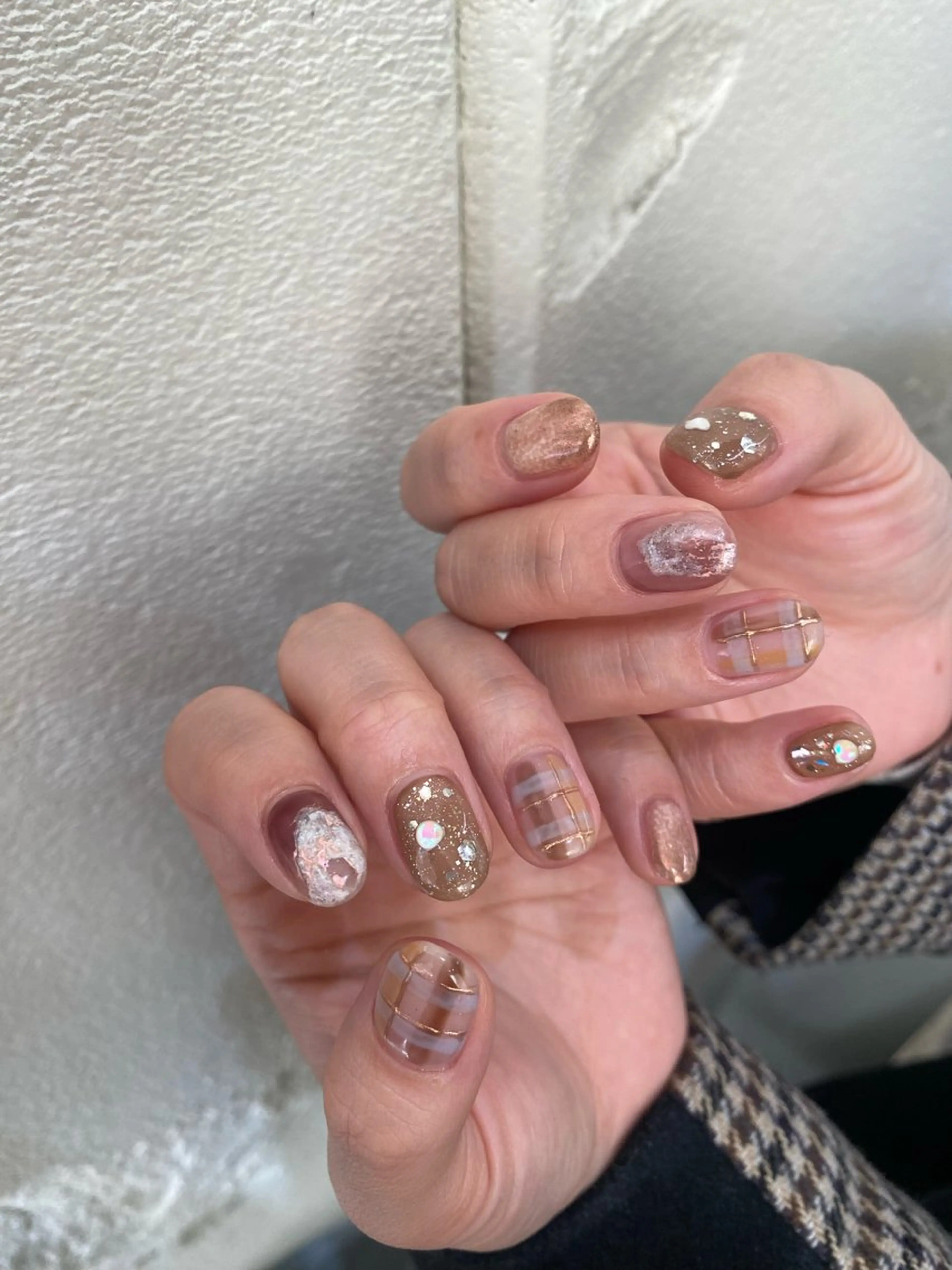 ネイル 持ち込み ハンドネイル nable.所属・栗林 実莉のネイルデザイン