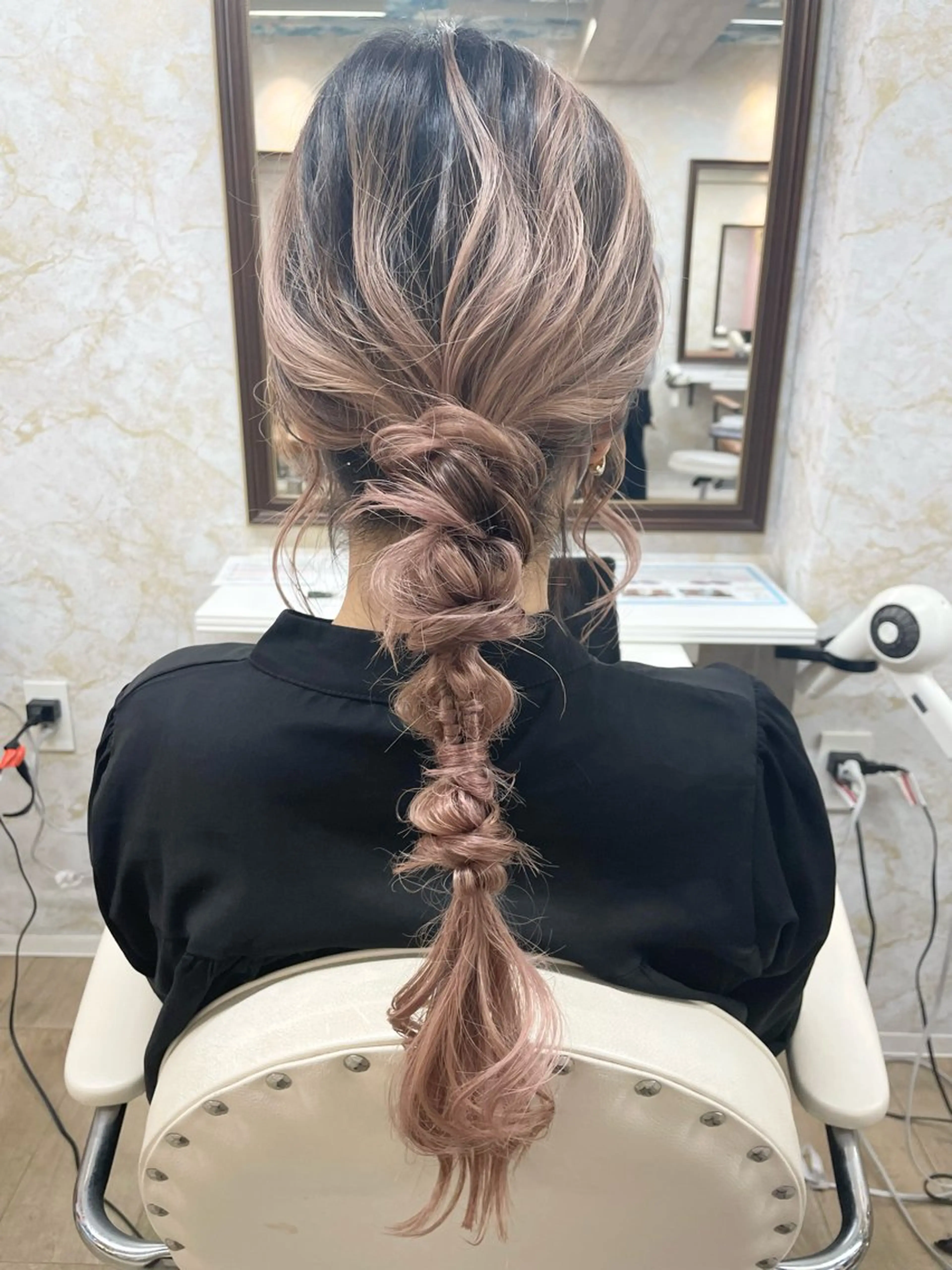 ヘアアレンジ 梅田/韓国ヘア /アレンジ/manaのヘアスタイル