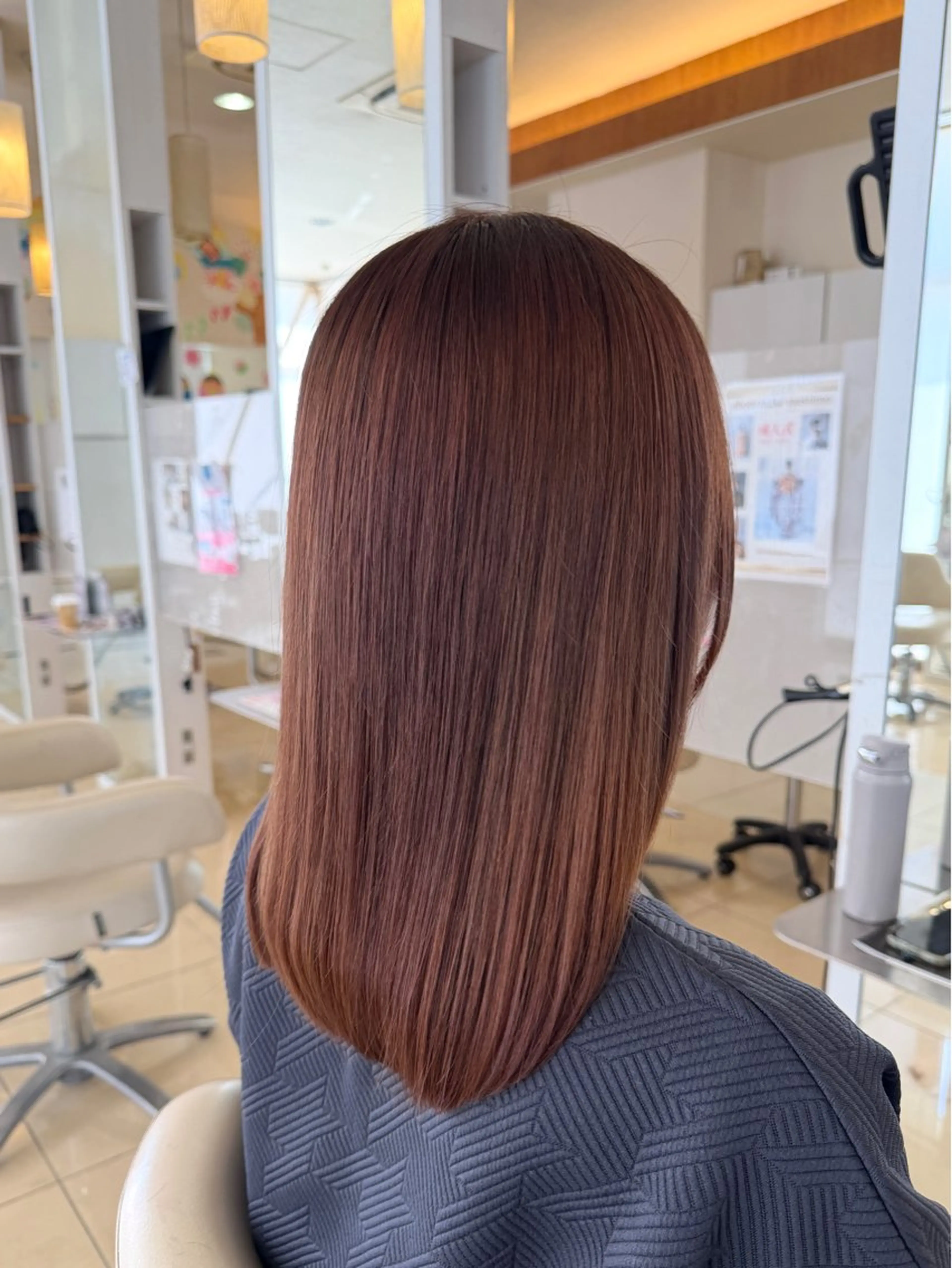 カラー カット ヘアカラー トリートメント 🫧モテ艶カラー🫧 大林未侑のヘアスタイル