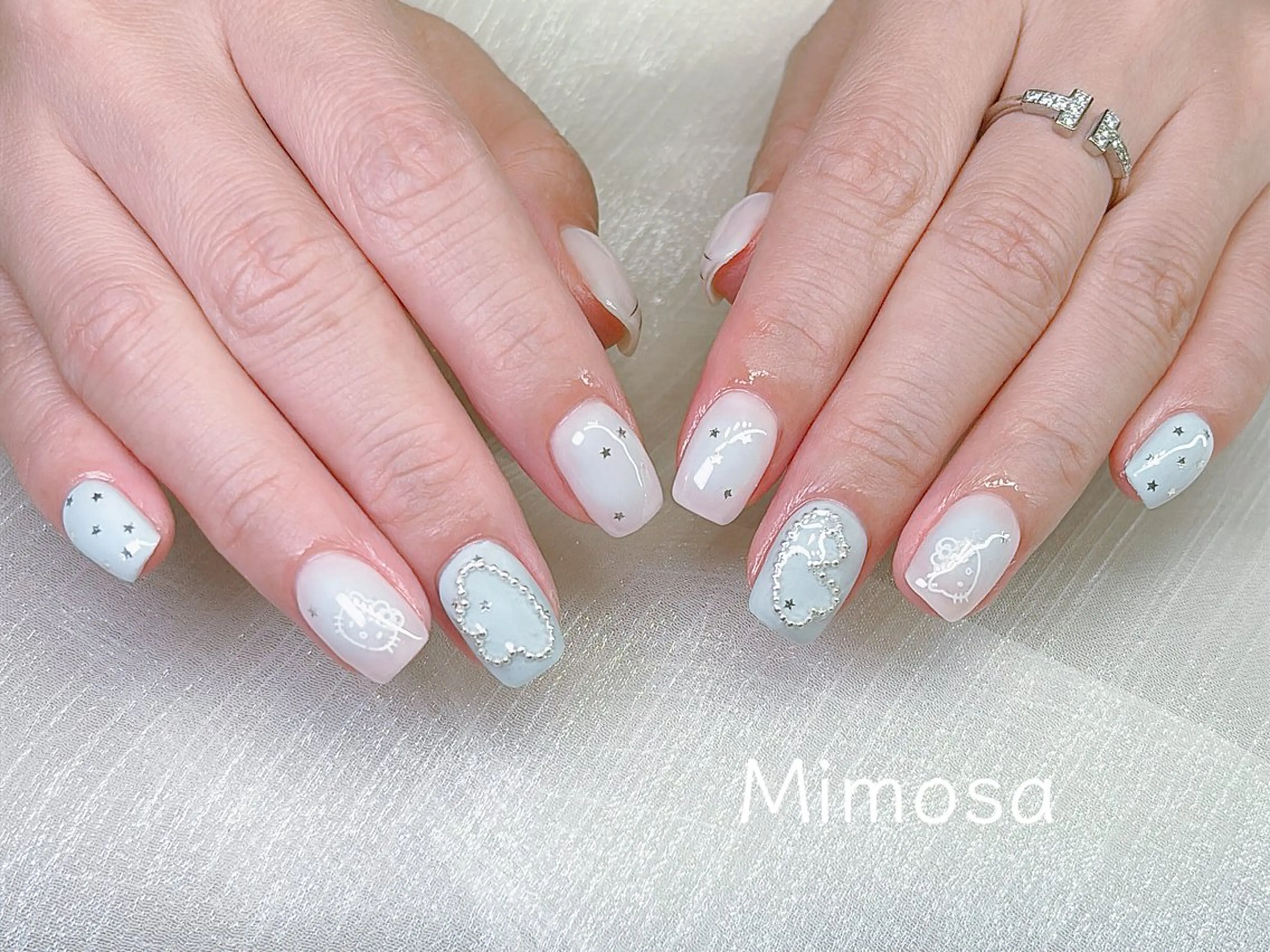 ネイル ハンドネイル 💛Mimosa💛 吉祥寺のネイルデザイン