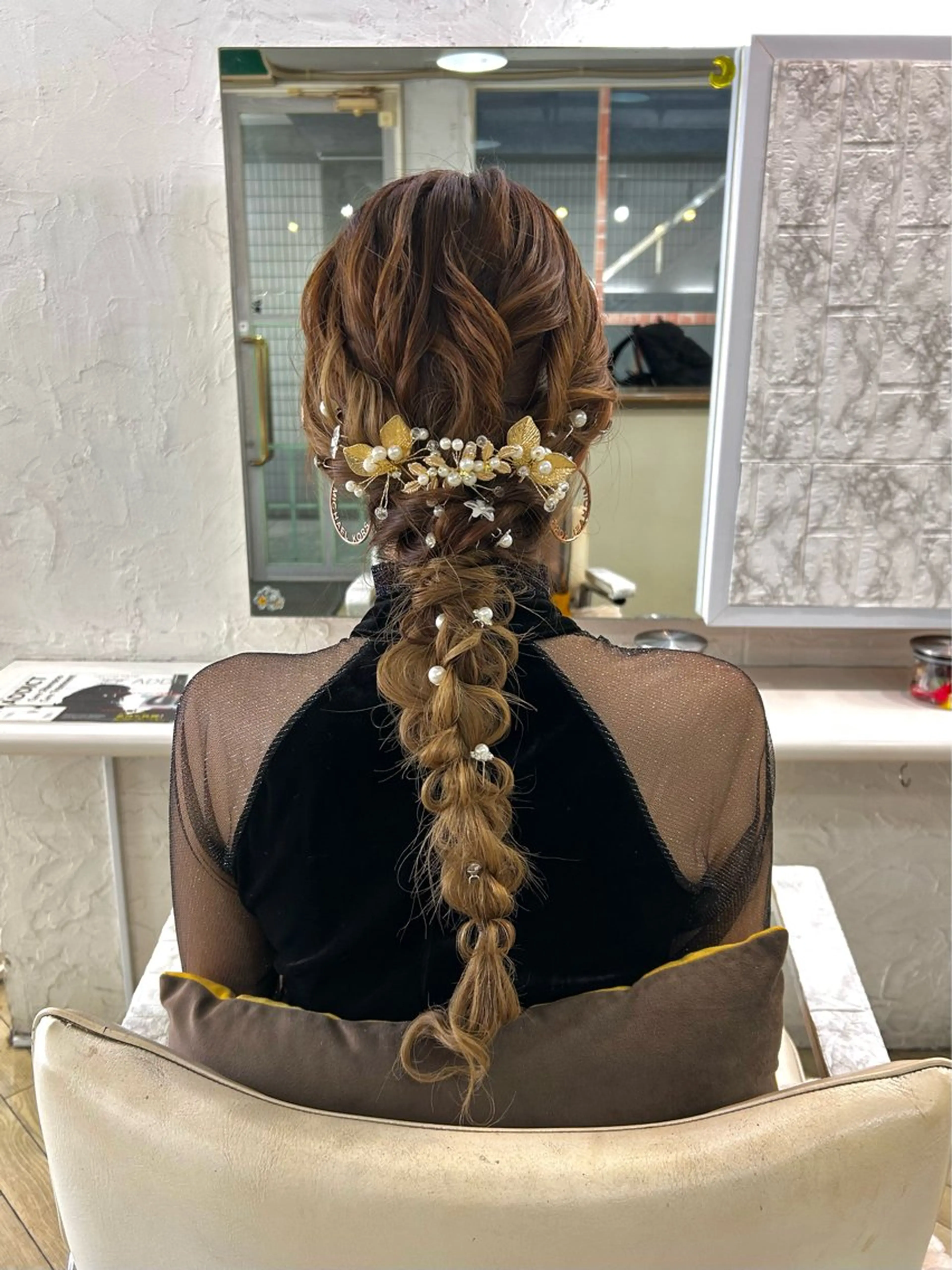 ロング ヘアアレンジ konomi⛓🩶 カラー/ヘアアレンジのヘアスタイル