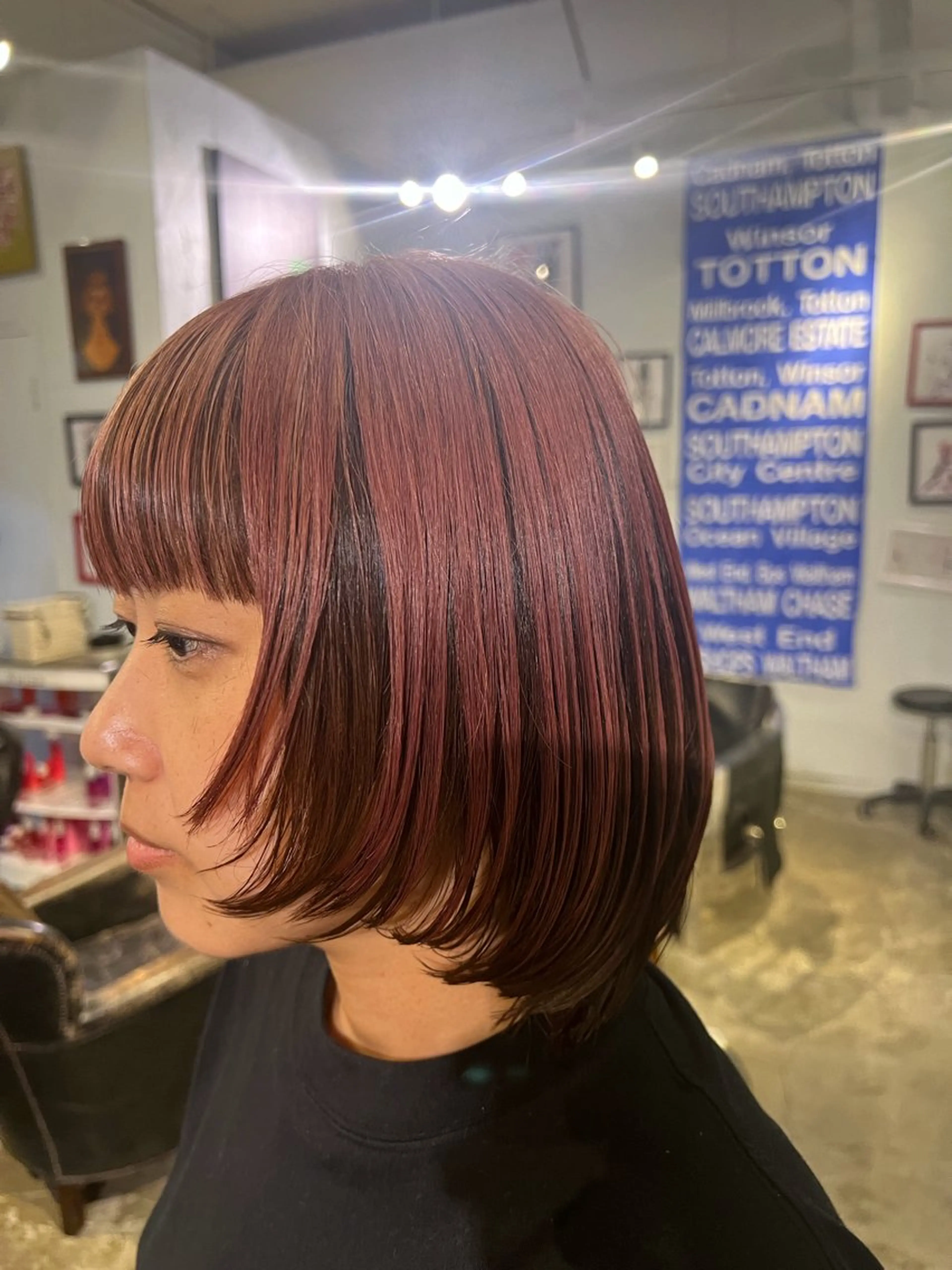 「似合わせカット」✂︎+「透明感Wカラー 」✨+「美髪トリートメント」☺︎（別途ロング料金1,000円かかります)の写真
