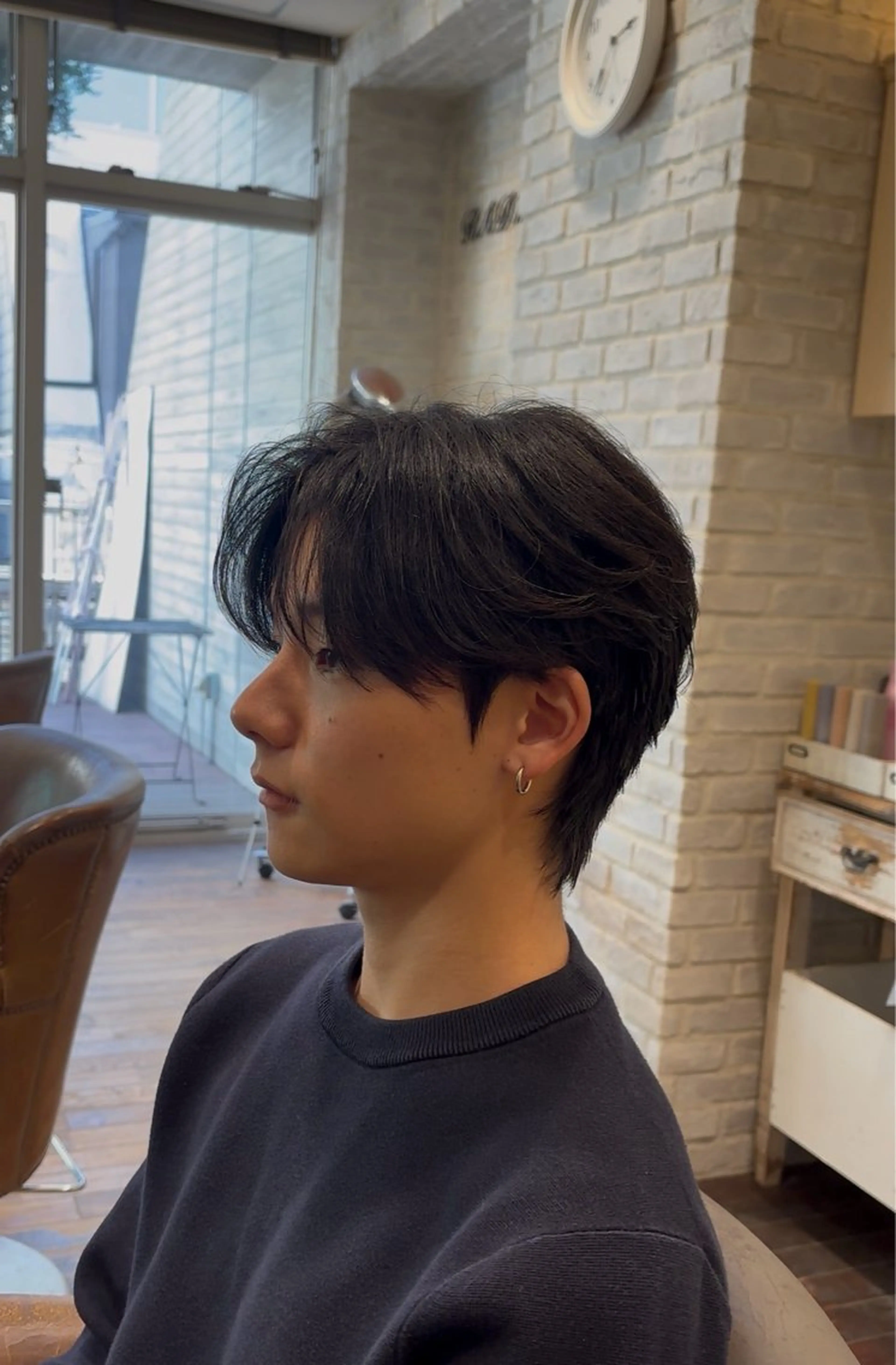 メンズ ヘアセット メンズトレンドヘア シンユウのヘアスタイル