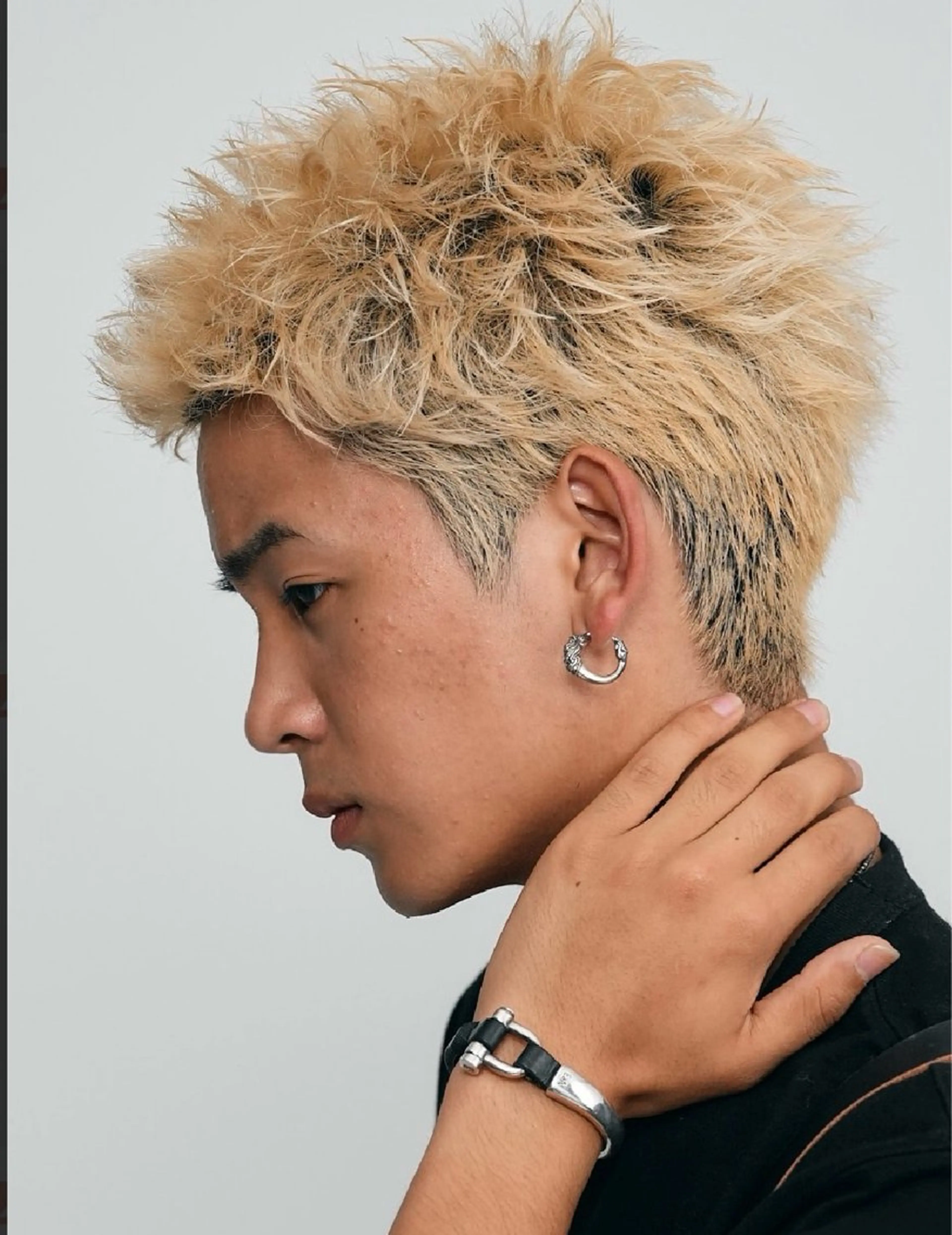 ショート パーマ メンズ カット パーマ fifth天神 パーマ特化/石橋航海のヘアスタイル