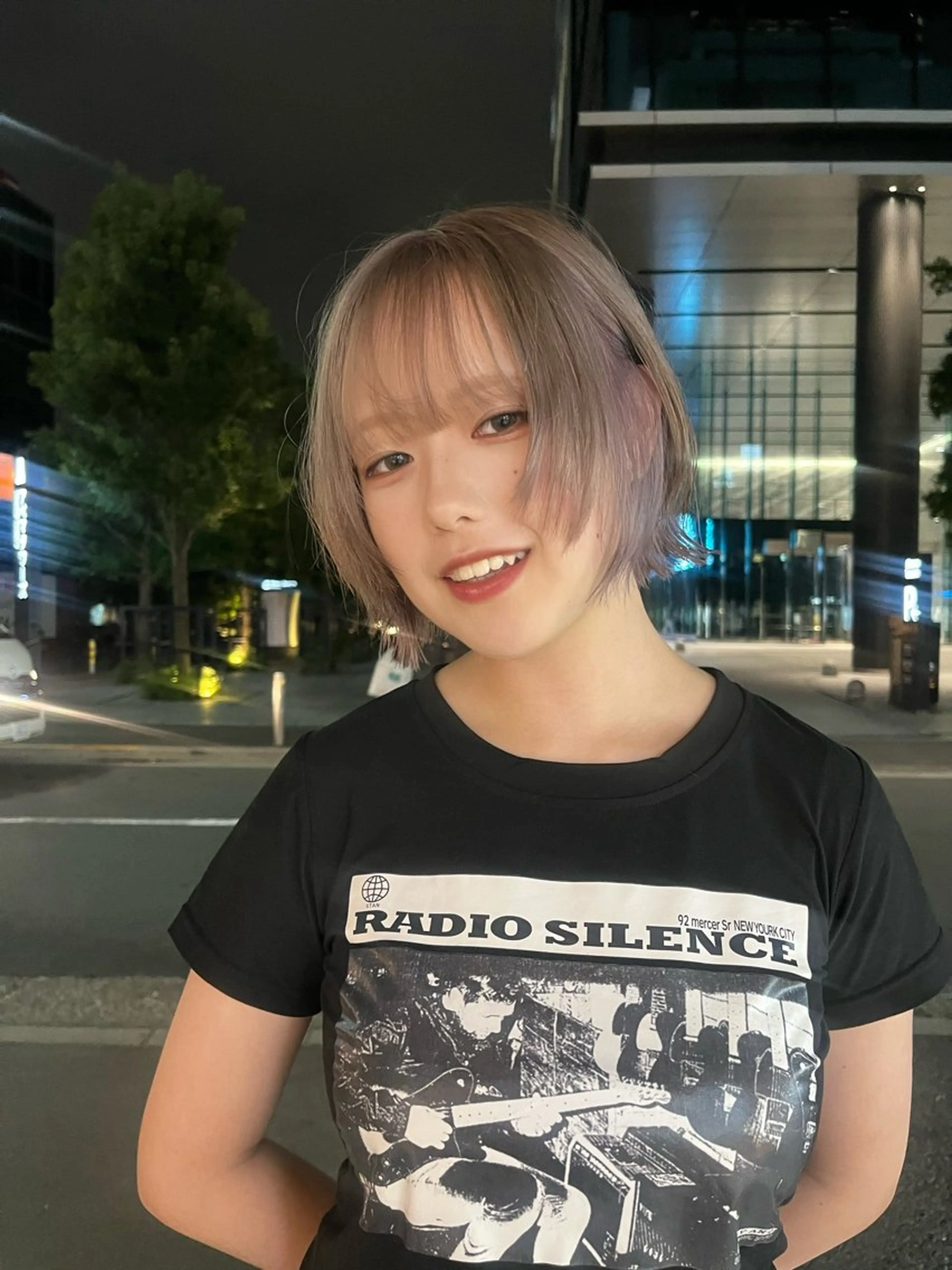 ショート カラー 柔らかい艶暖色 レイヤー🫧姫汝のヘアスタイル