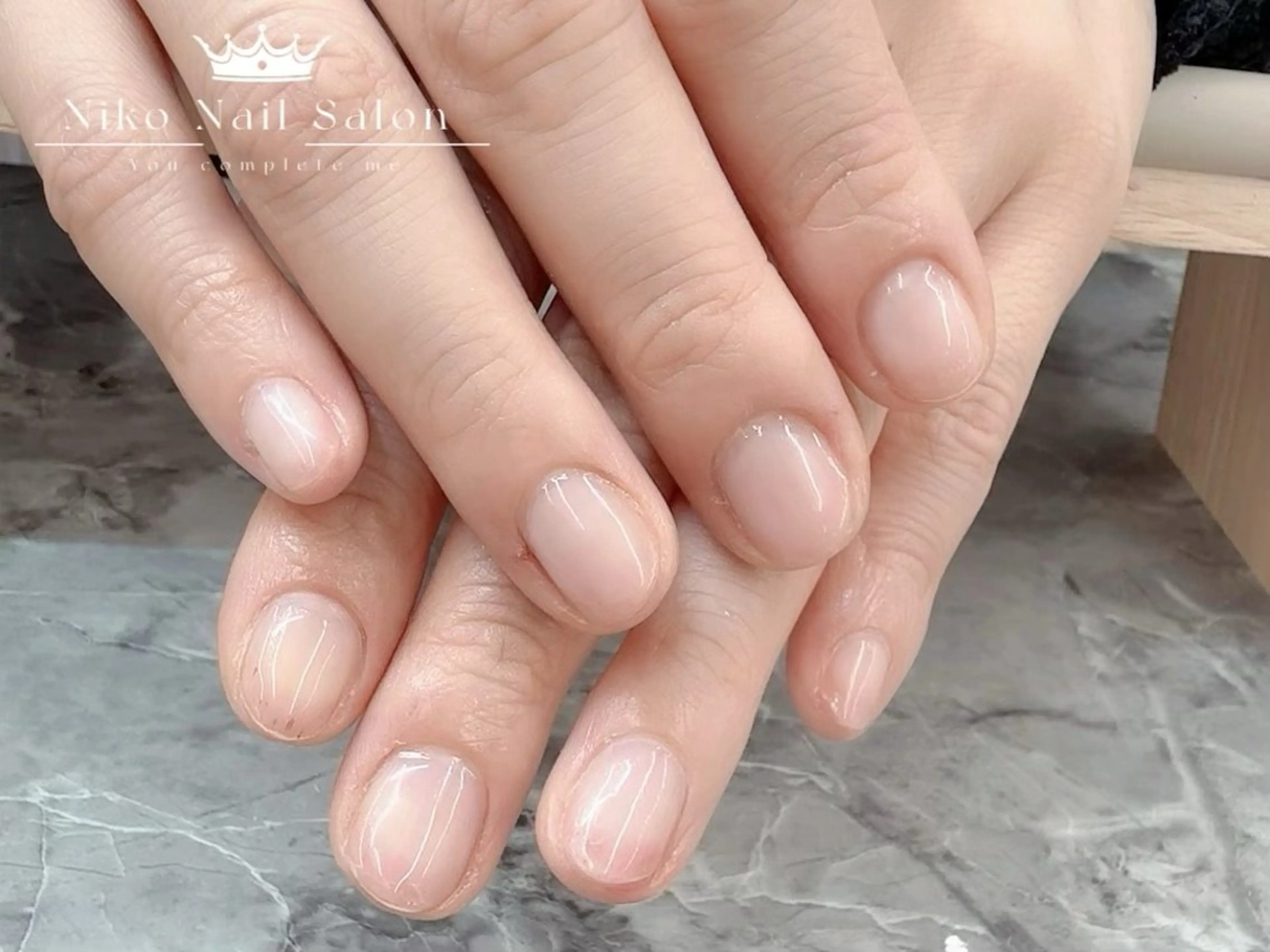 ネイル チークネイル 長さ出し フットネイル フレンチネイル ジェルネイル ハンドネイル Niko ネイルサロンのネイルデザイン