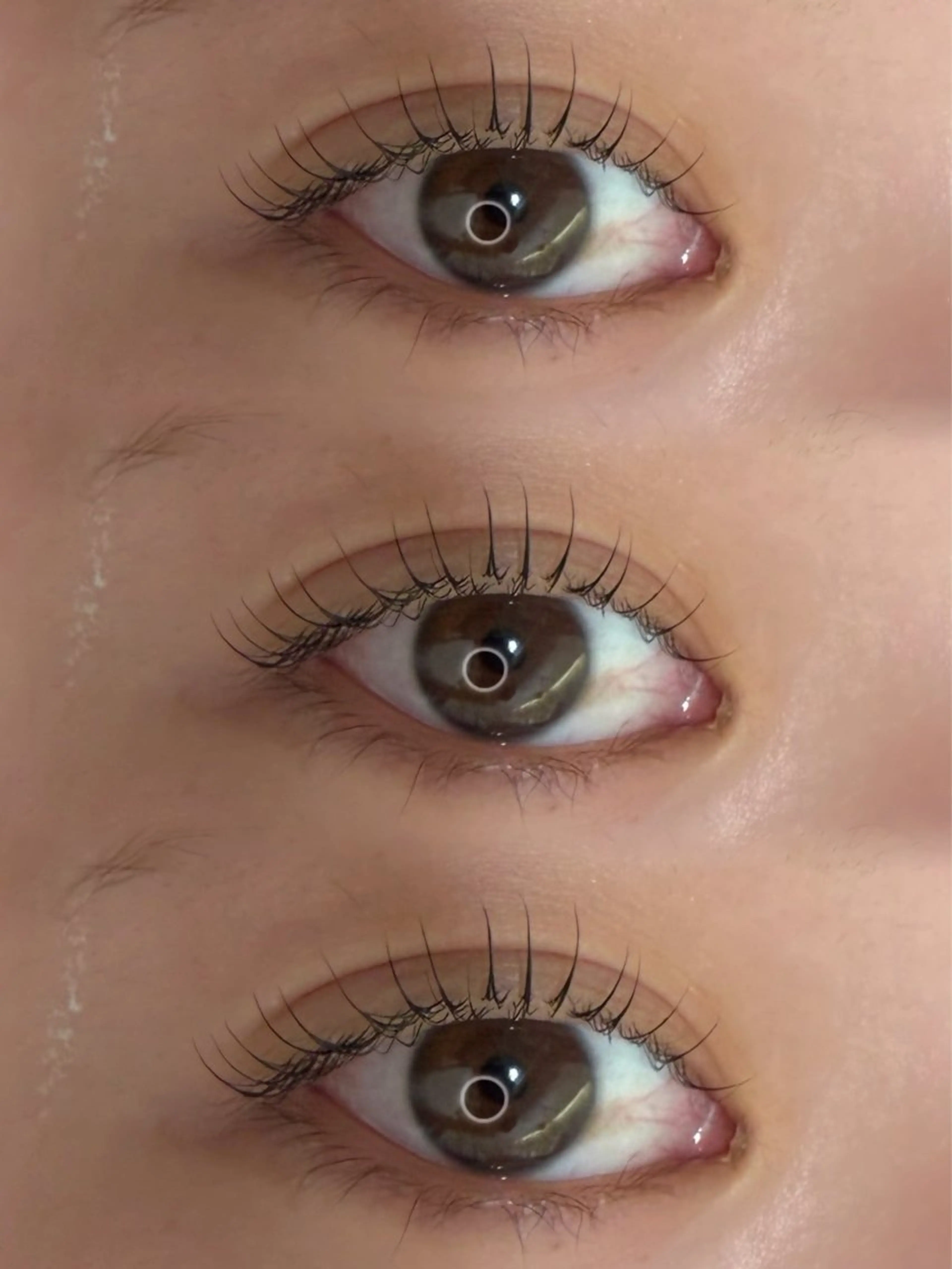 マツエク・マツパ ナチュラル 一重×まつ毛パーマ femme横川 Rinkaのマツエク・マツパデザイン