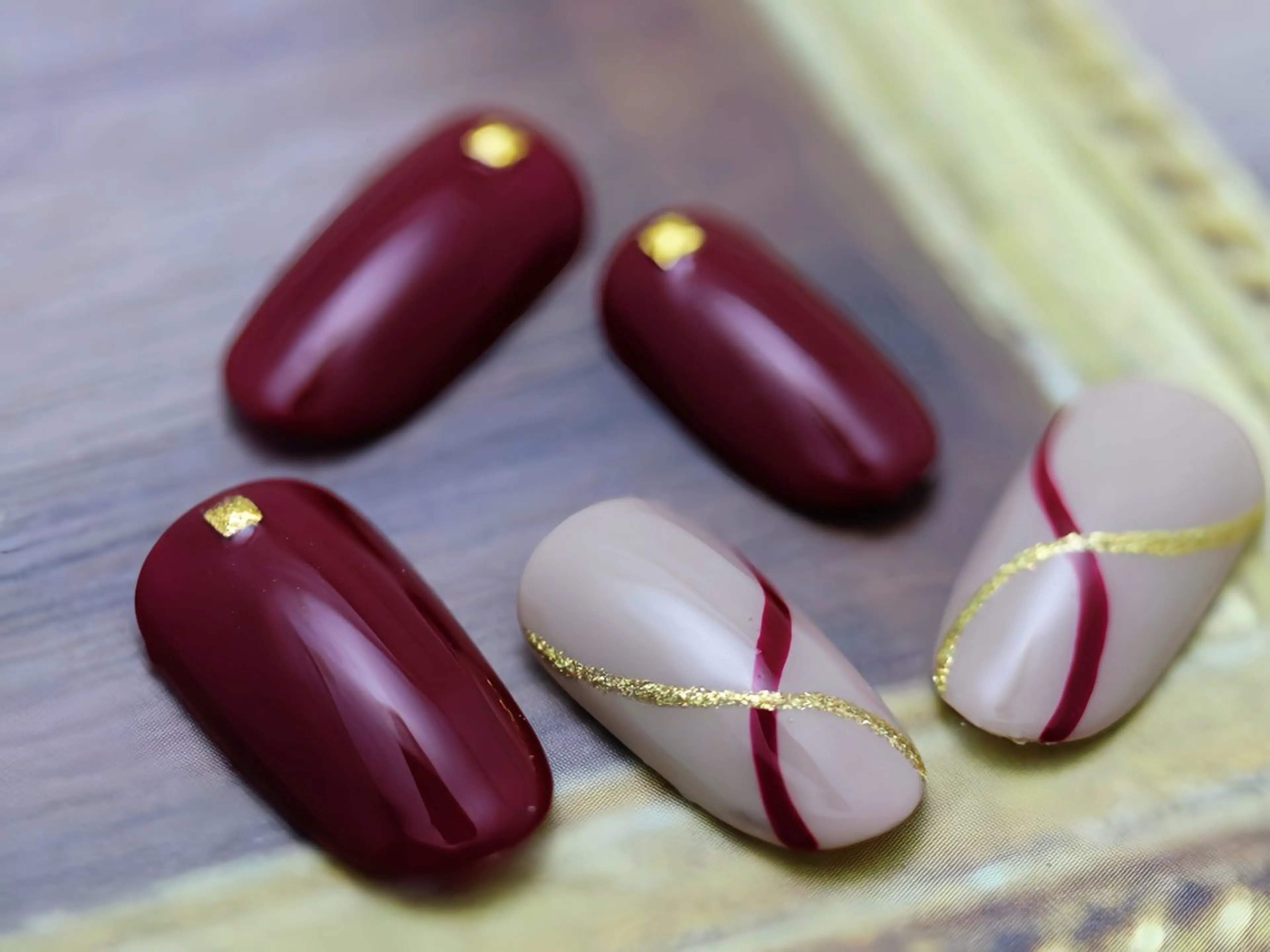 ネイル ネイル ルージュのネイルデザイン