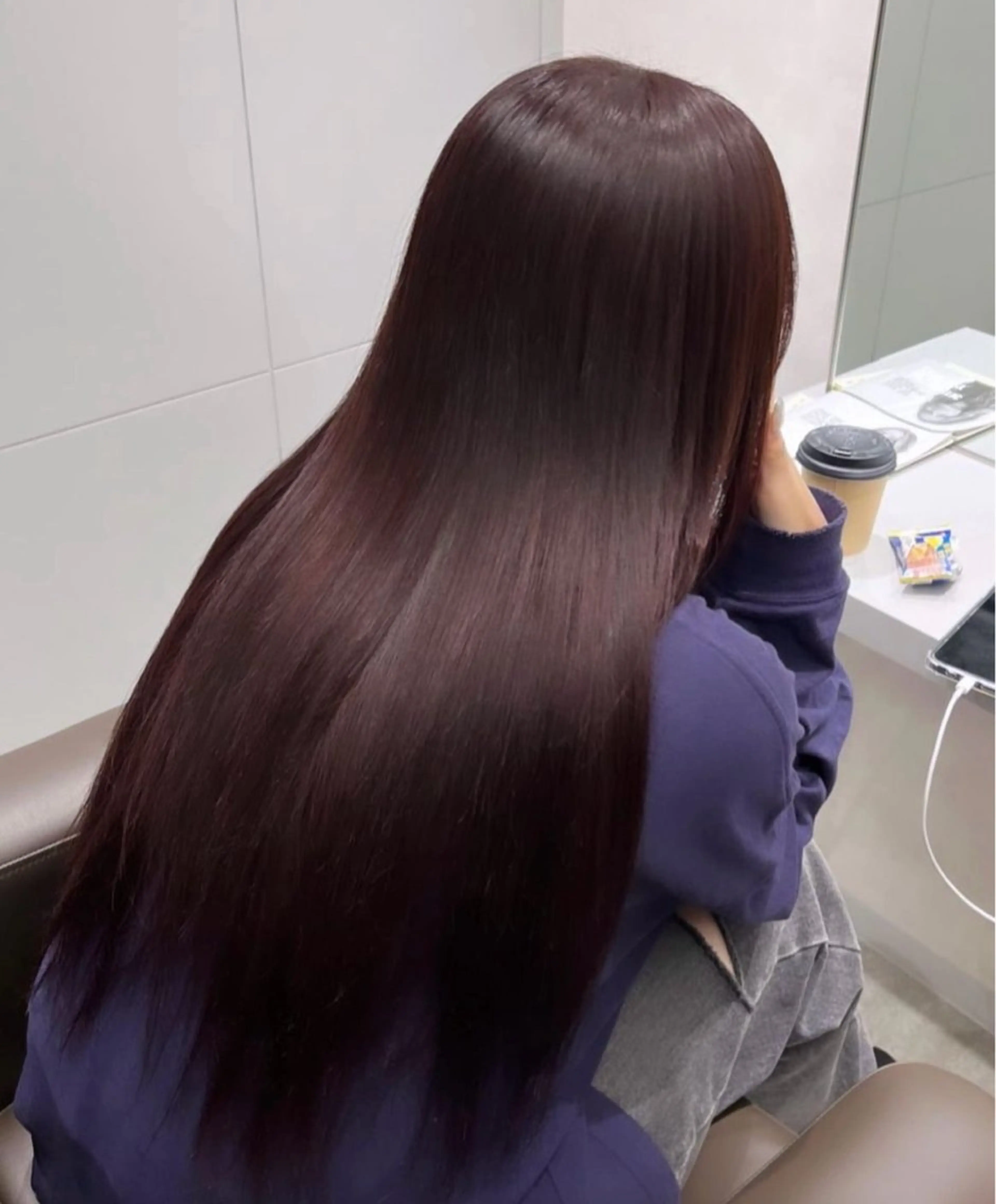 ロング Mai🍀西梅田 メンズカットモデルのヘアスタイル