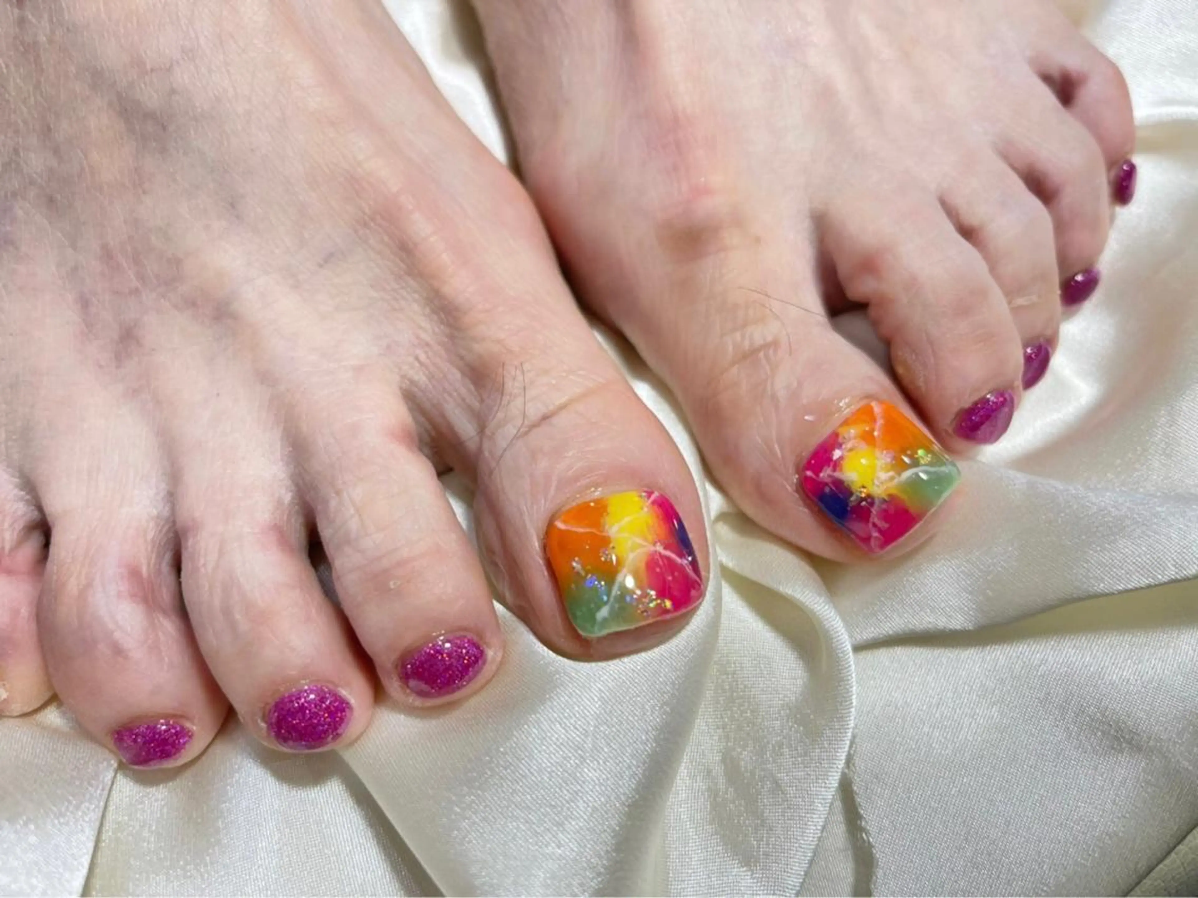 ネイル マツエク・マツパ アイブロウ 韓国風マツエク パリジェンヌラッシュリフト まつげパーマ ワンホンマツエク 長さ出し フットネイル Nail&eye Belire 新宿のネイルデザイン