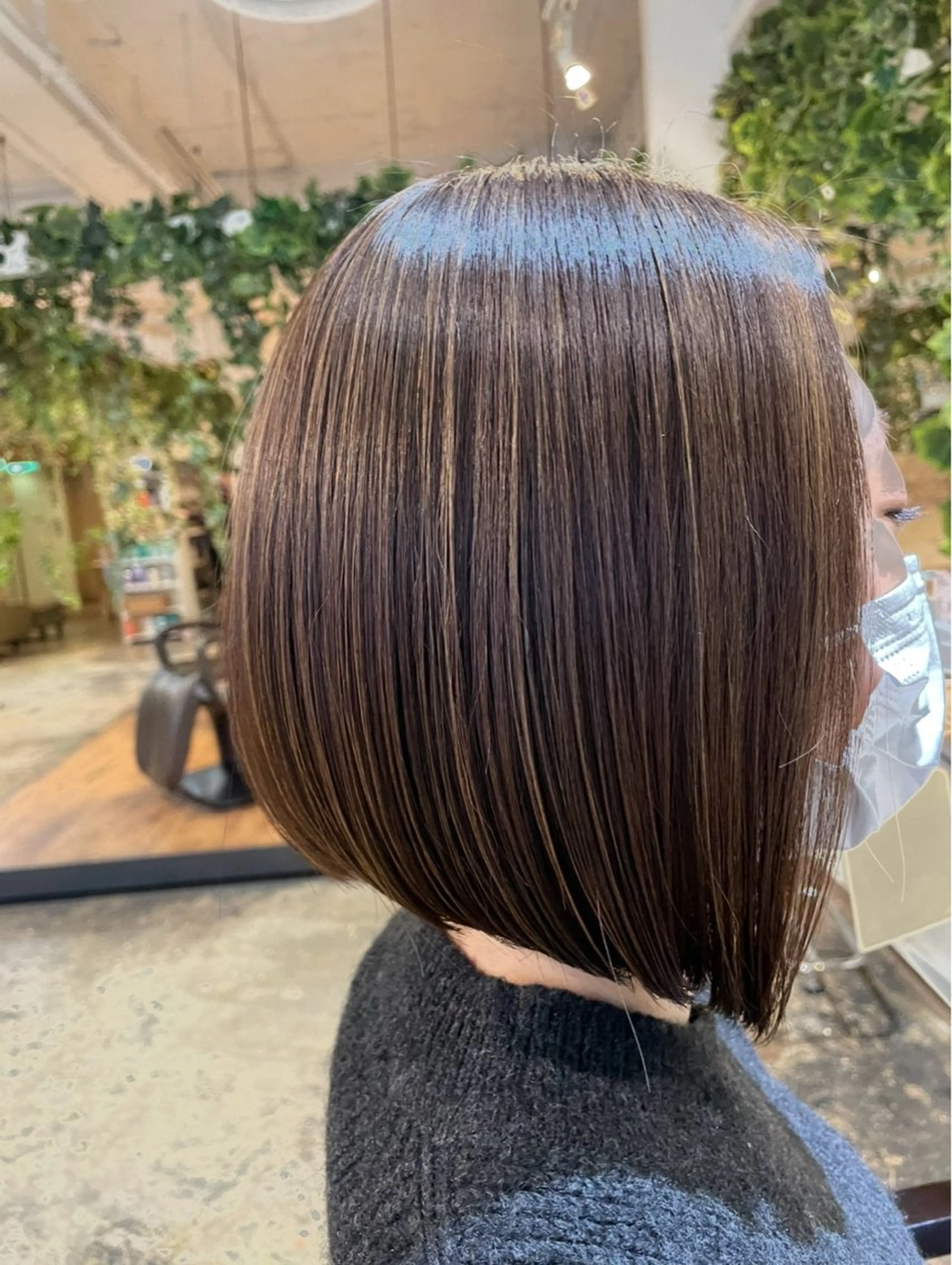 ショート ボブ 髪質改善 トリートメント 酸性ストレート 酸熱トリートメント カット ヘアカラー トリートメント ヘアセット 野村直希 NAOKIのヘアスタイル