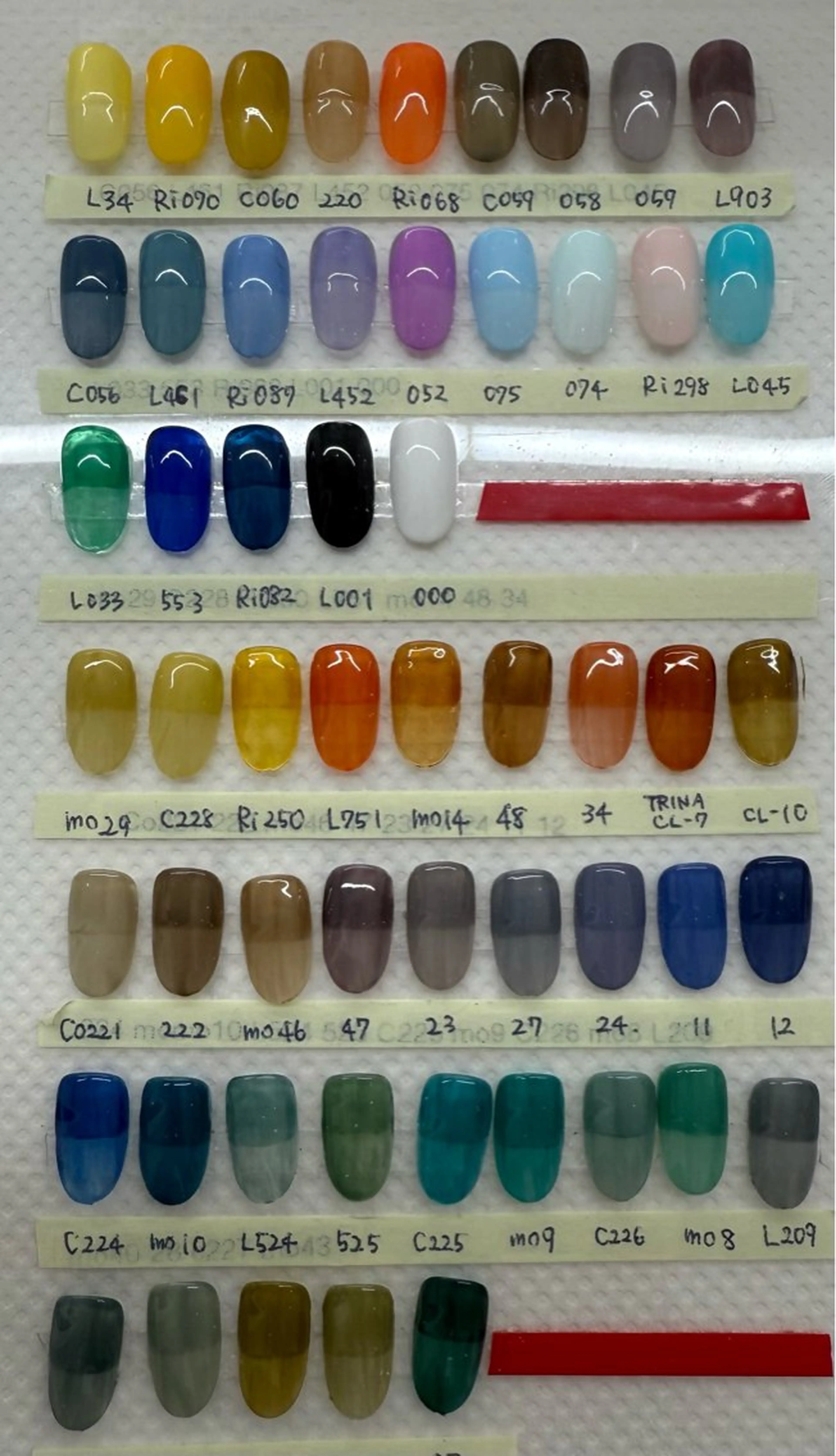 ネイル ワンカラーネイル Regina Marinaのネイルデザイン