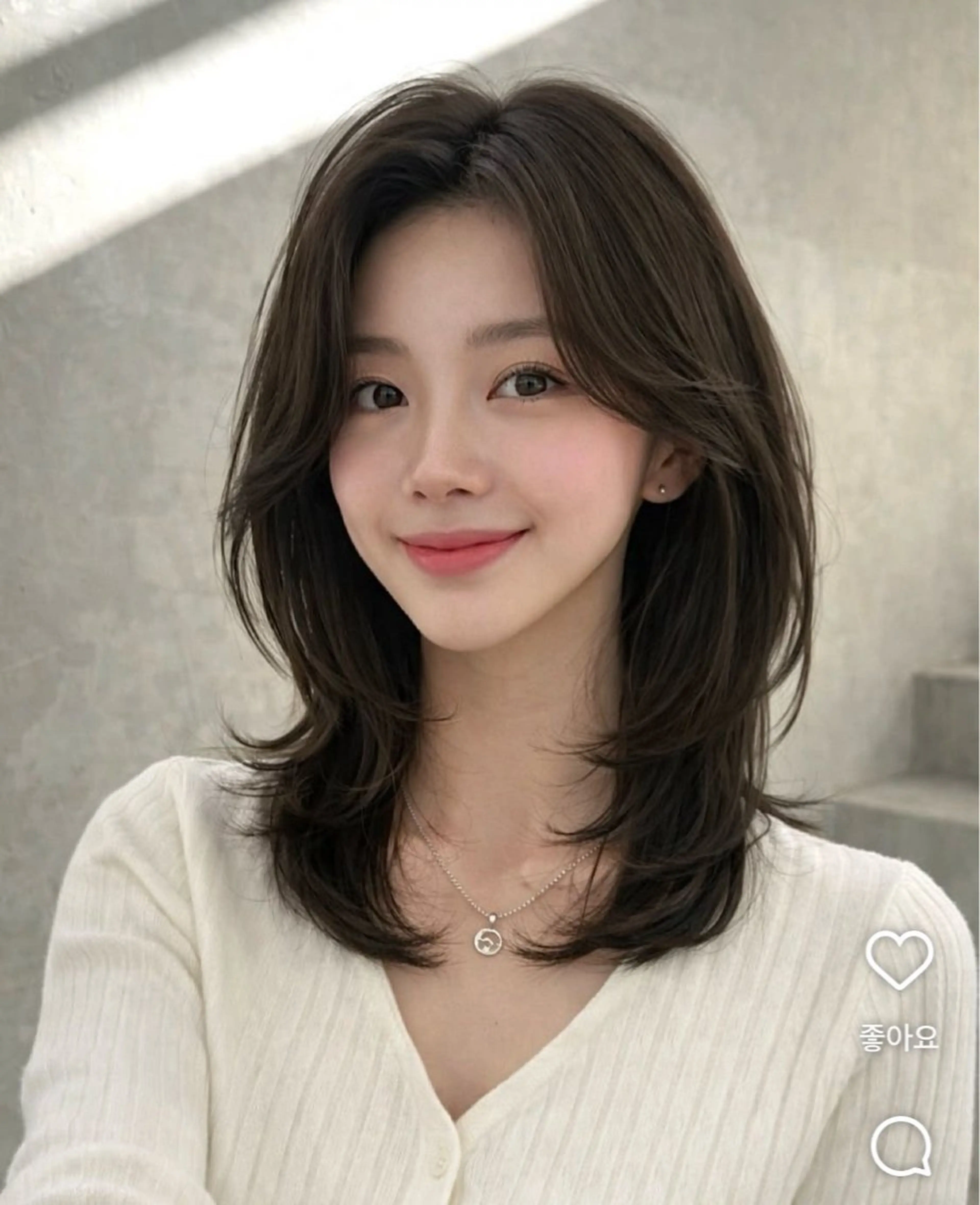 ミディアム カット ユズキ/銀座似合わせ カット♡透明感カラーのヘアスタイル