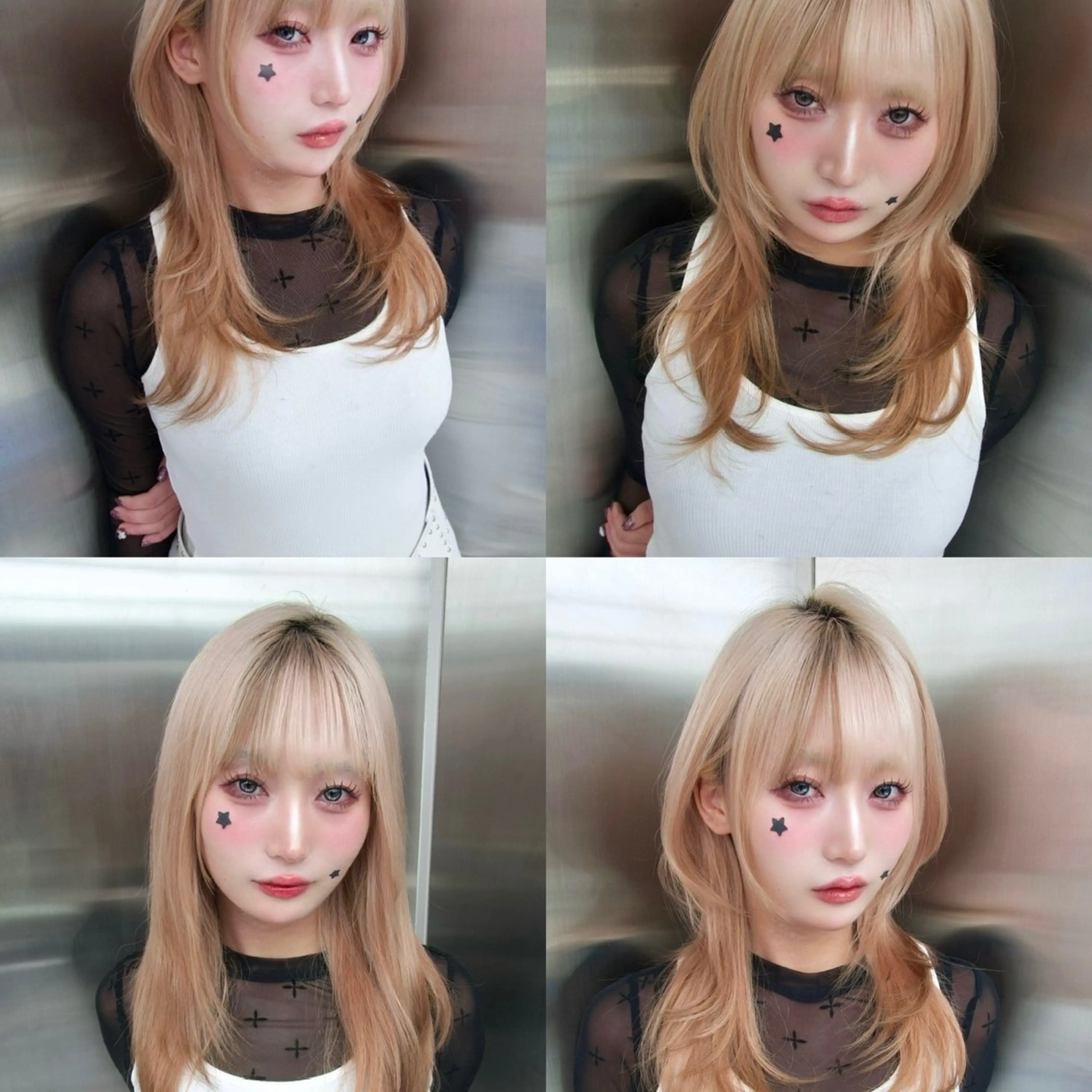 ロング カラー くびれヘア 顔周りカット ハイレイヤー 韓国風ヘア レイヤーカット カット ヘアカラー トリートメント Nao/ 大宮/レイヤーカットのヘアスタイル