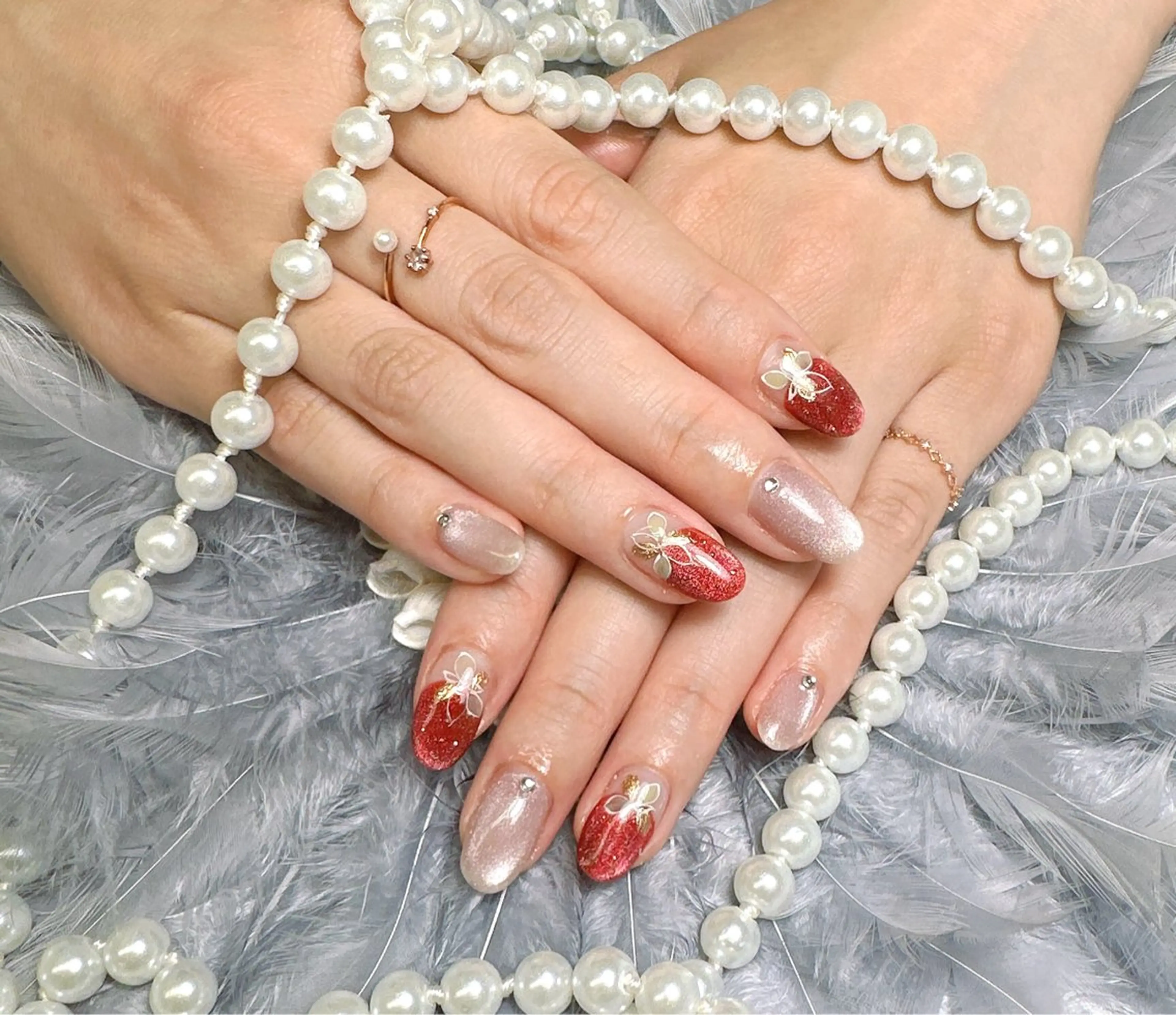 ネイル アートネイル マグネットネイル ハンドネイル Pretty Nail Salon     　(ジェル&ケア)所属・Pretty Nail Salonのネイルデザイン