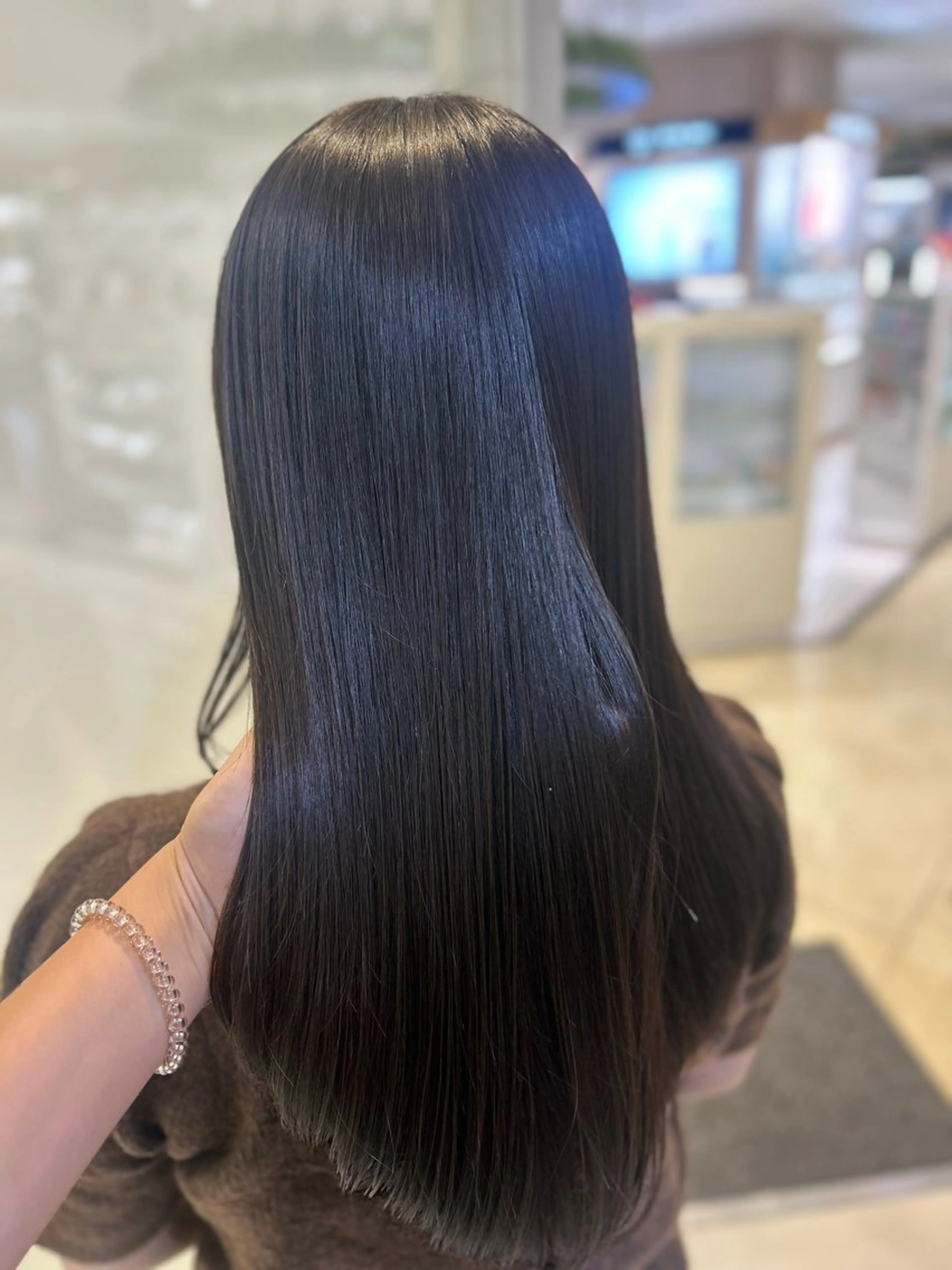ロング カット トリートメント 縮毛矯正/髪質改善/ 艶髪ササキナツミのヘアスタイル