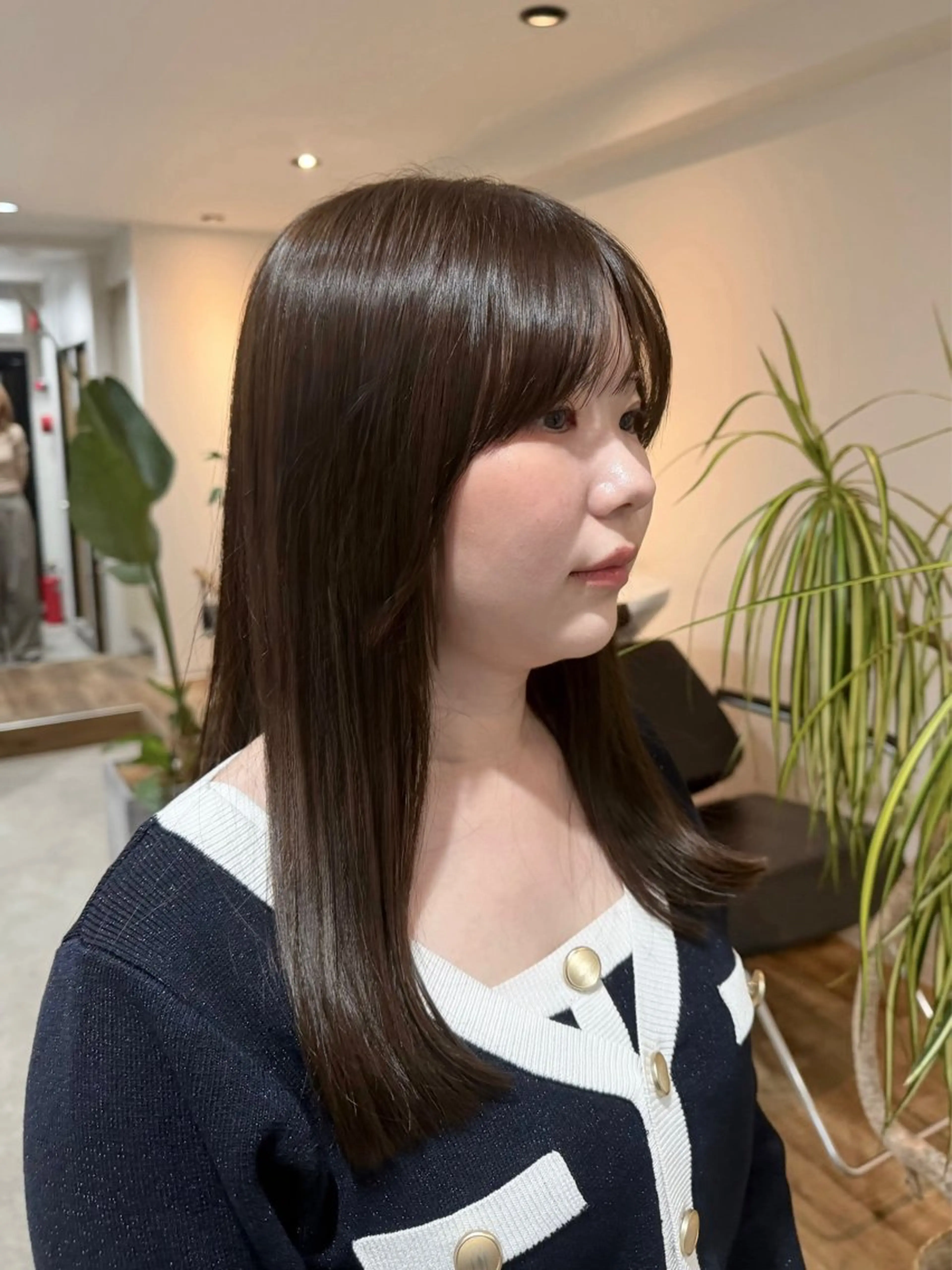 ロング カラー ベージュカラー 透明感カラー カット ヘアカラー トリートメント RIN ✴︎透明感カラー✴︎のヘアスタイル